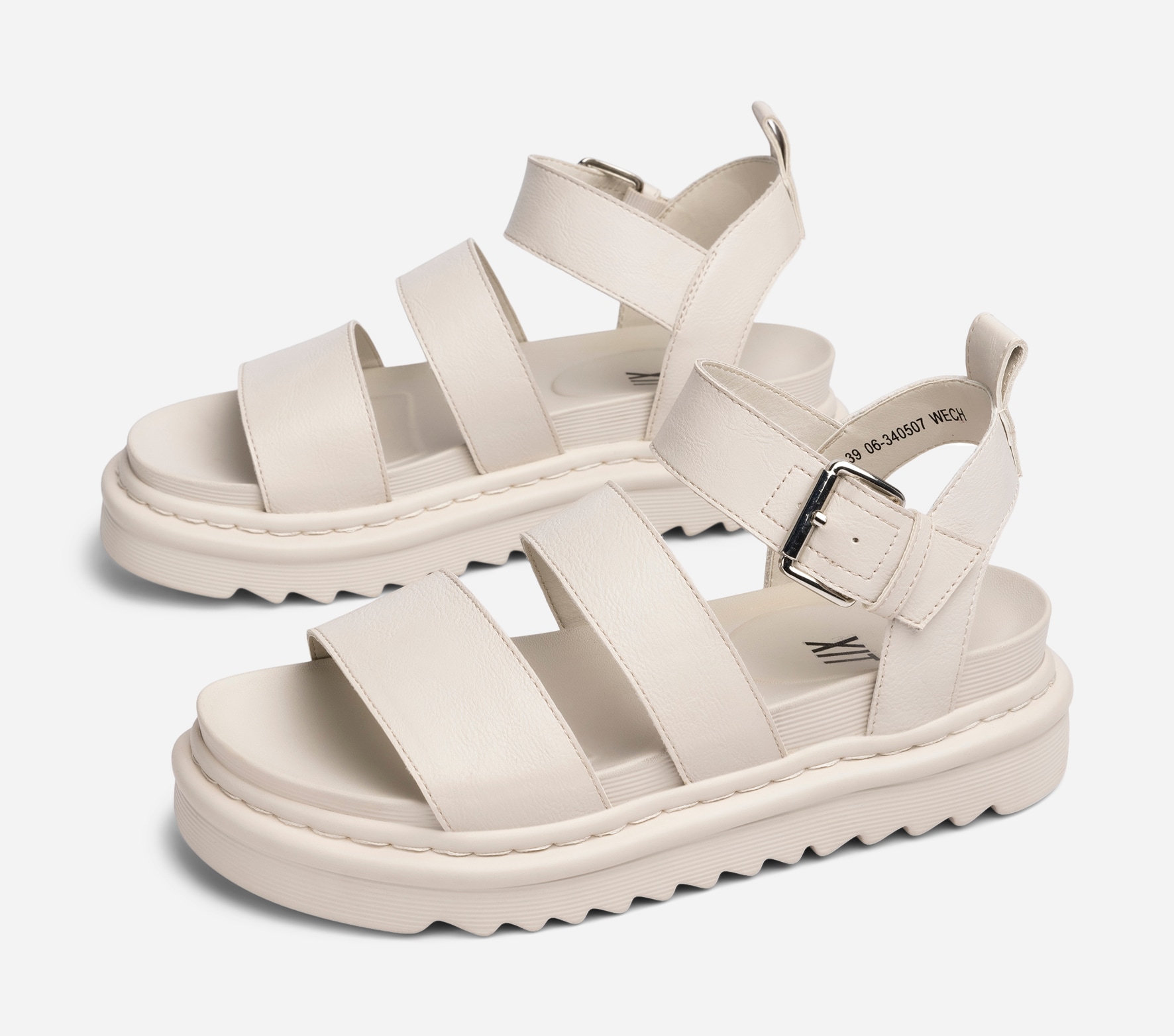XIT, Sandal med spenne Beige