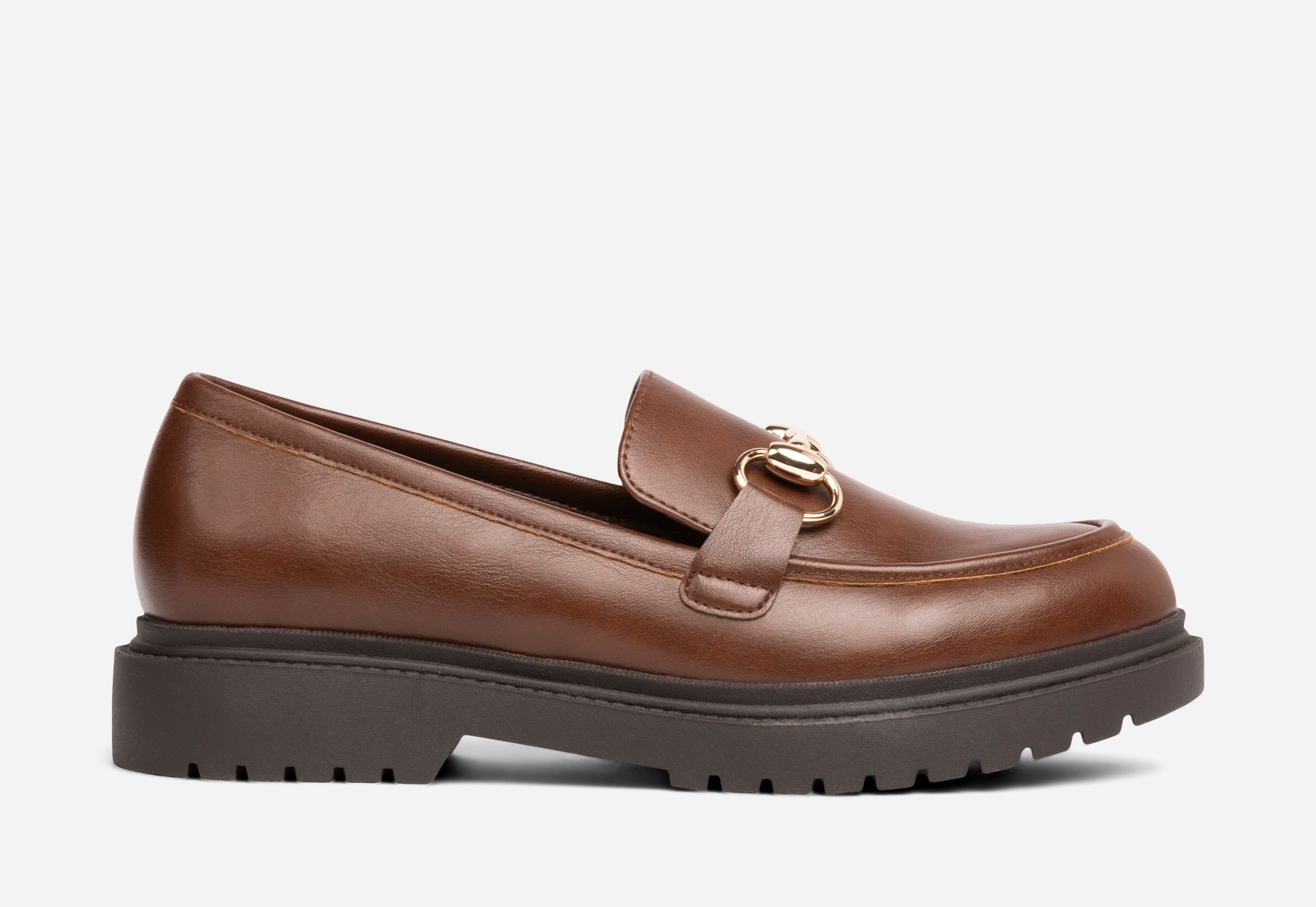 XIT, Loafer med spenne Brun