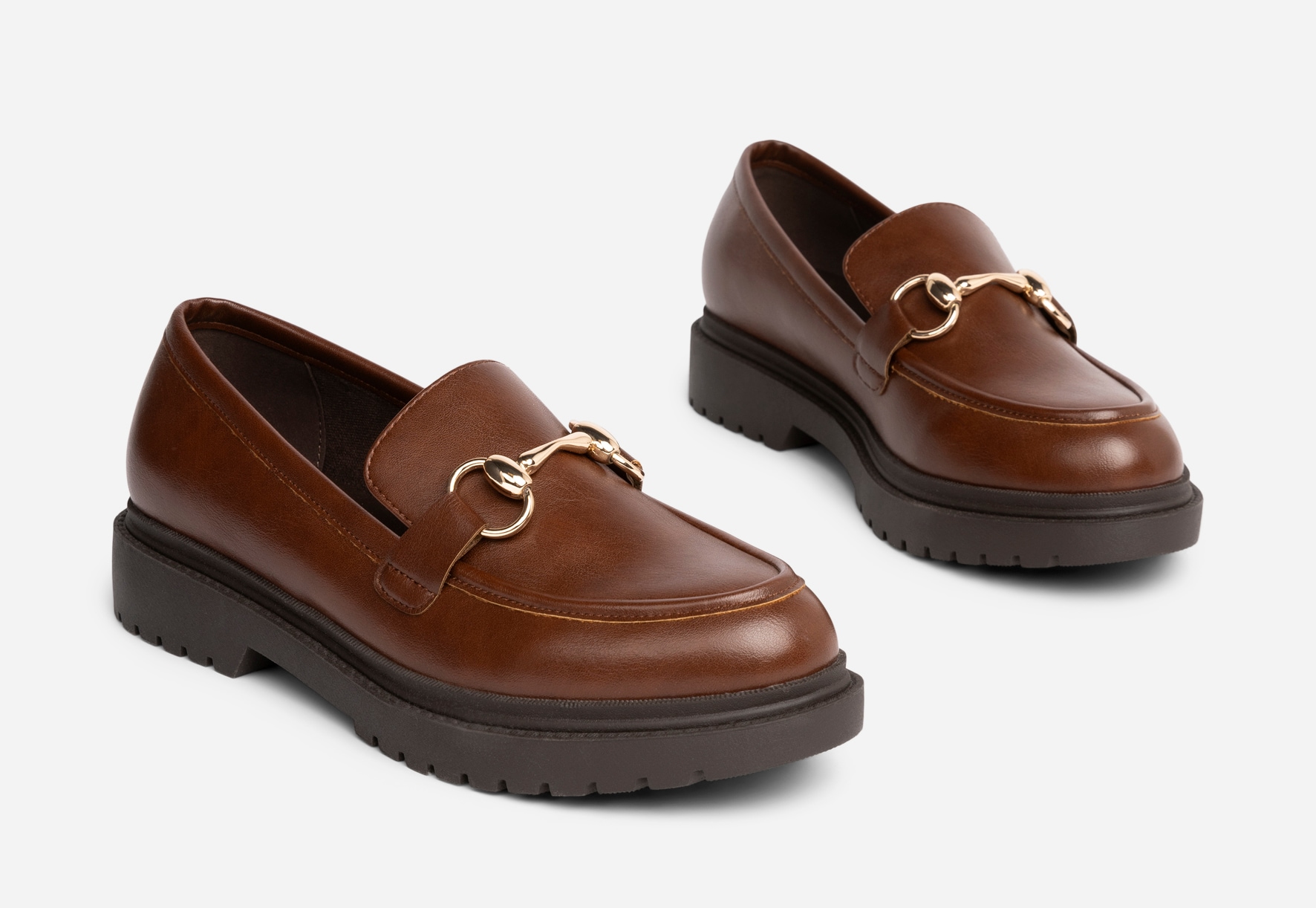 XIT, Loafer med spenne Brun