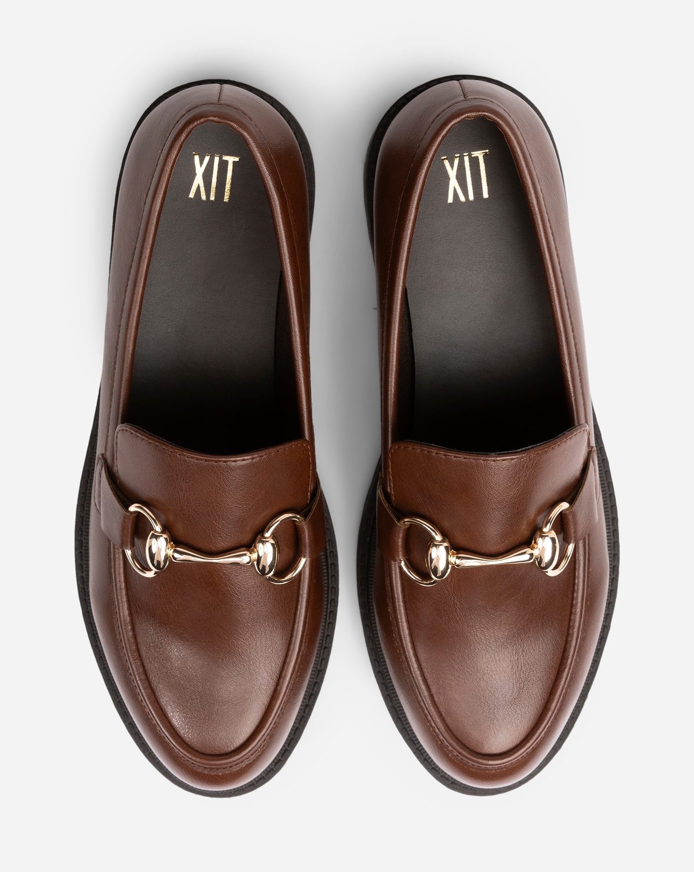 XIT, Loafer med spenne Brun