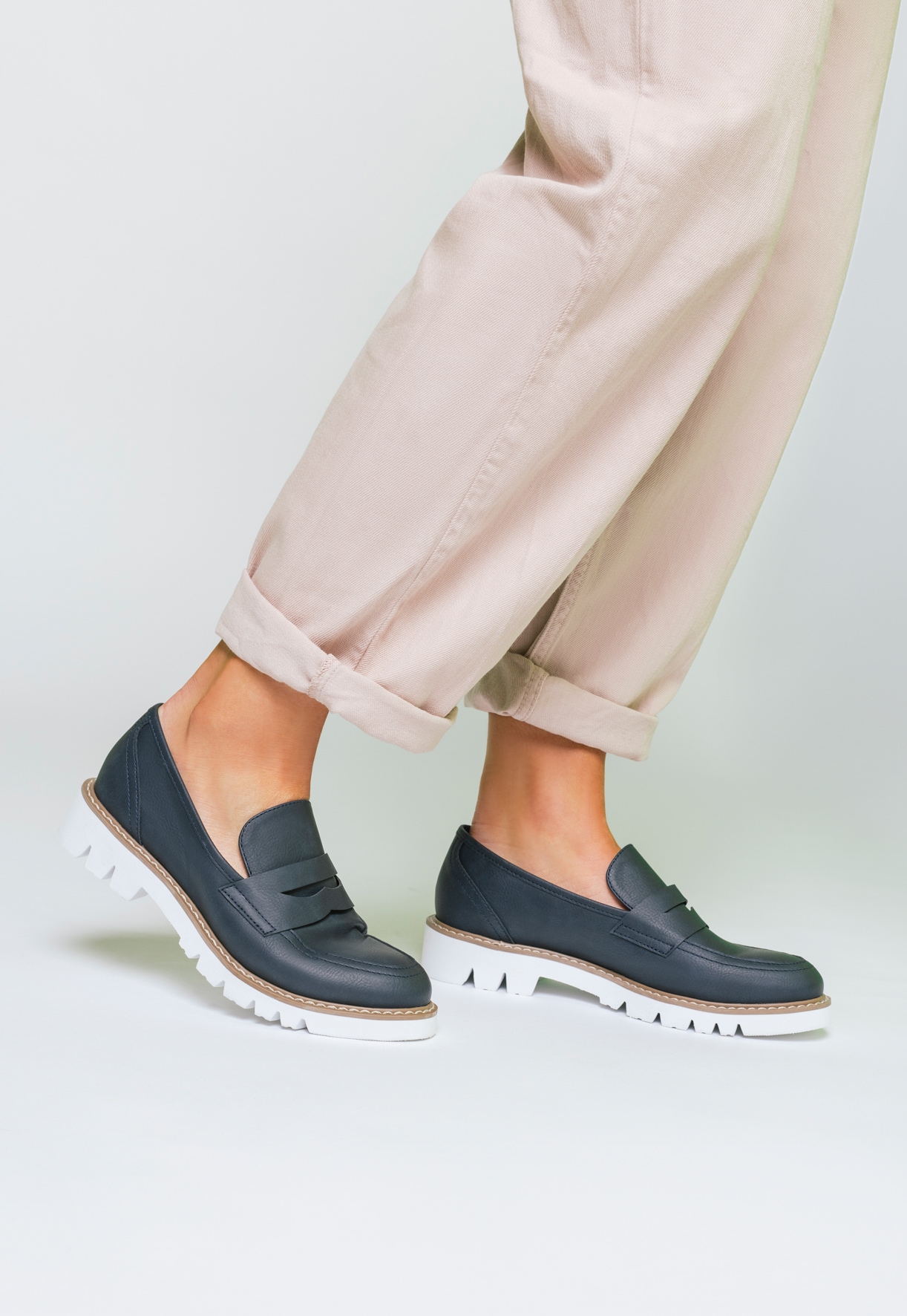 SO ALL, Loafers Blå