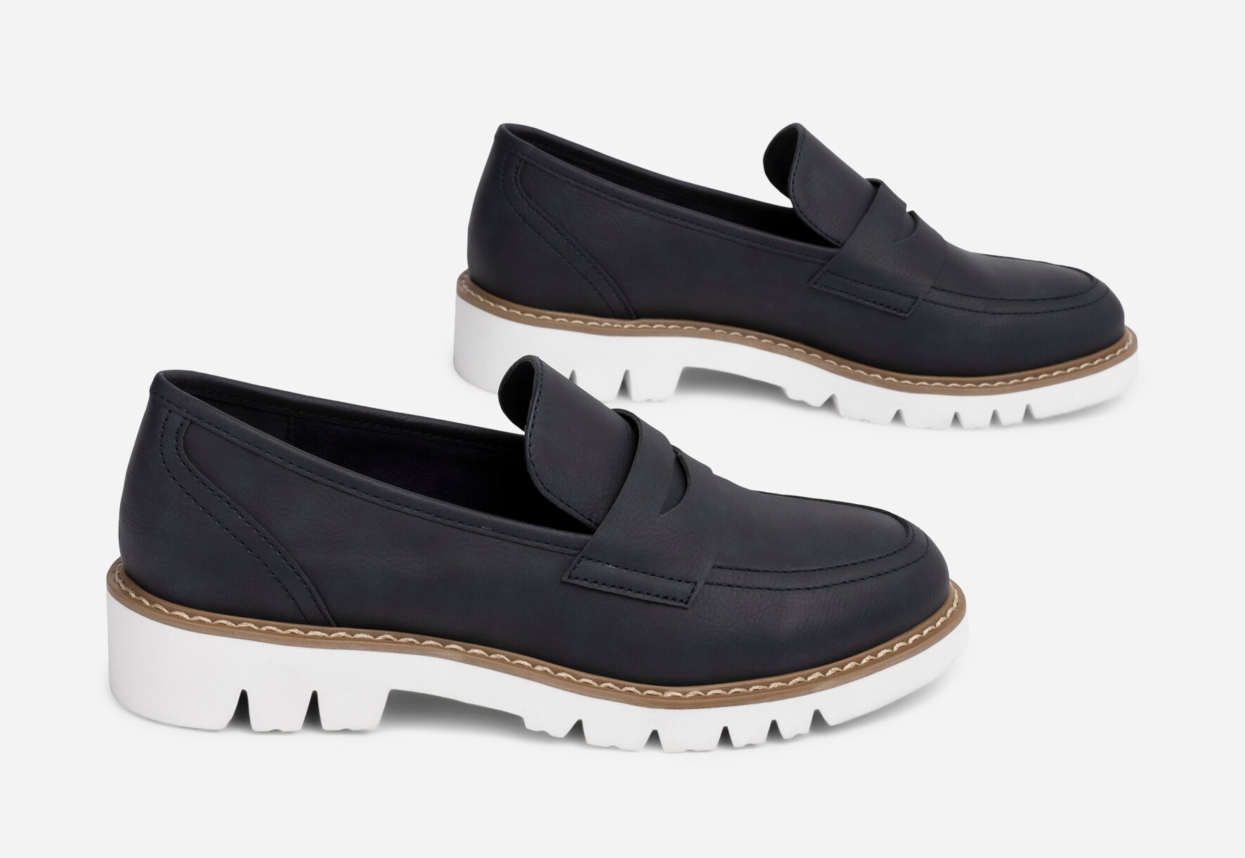 SO ALL, Loafers Blå