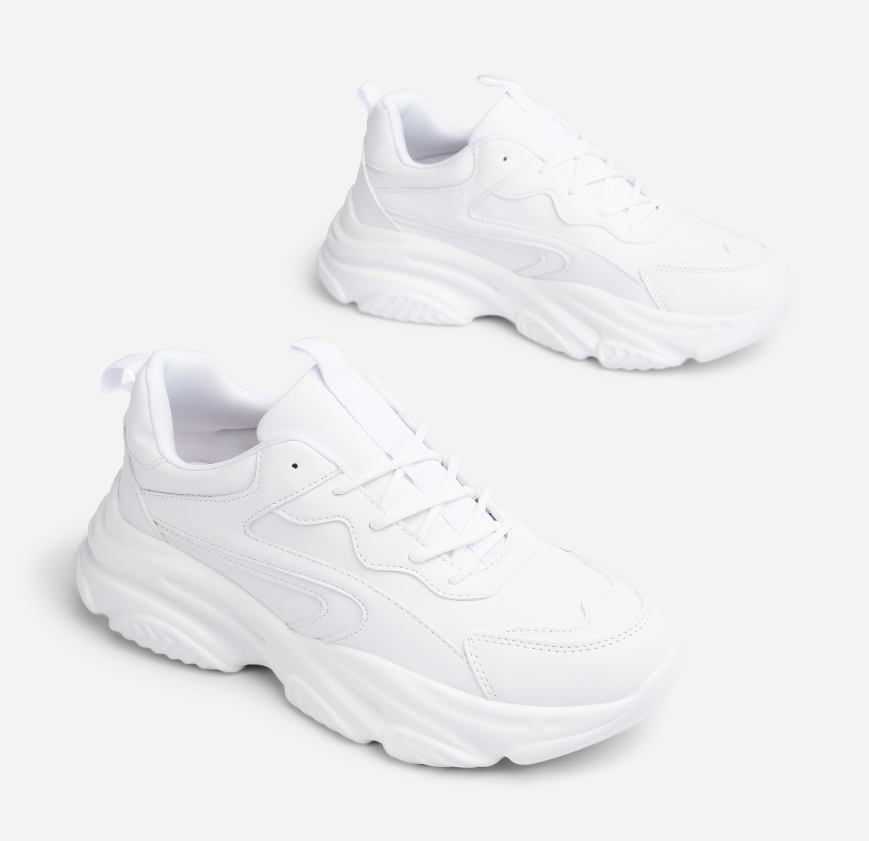ATTITUDE, Sneakers Hvit