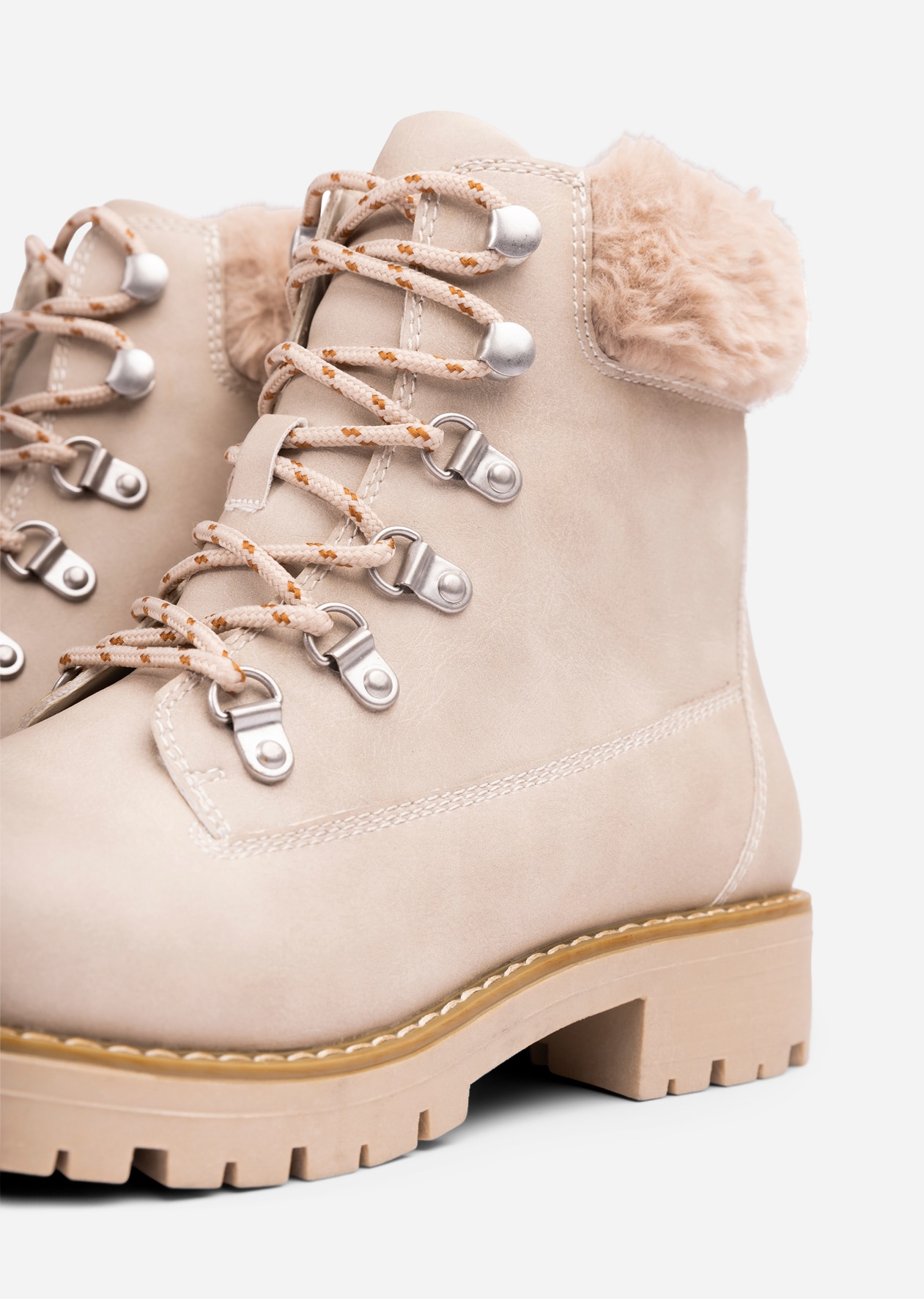 SO ALL, Varmforet skolett Beige