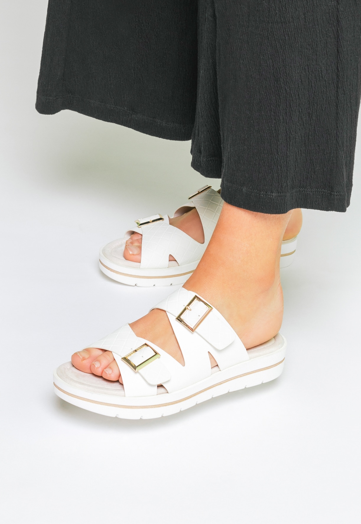 LINEAR, Sandal Hvit