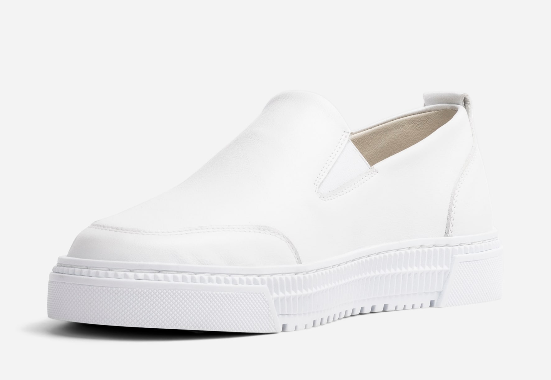 PACE, Slip-on sneakers Hvit