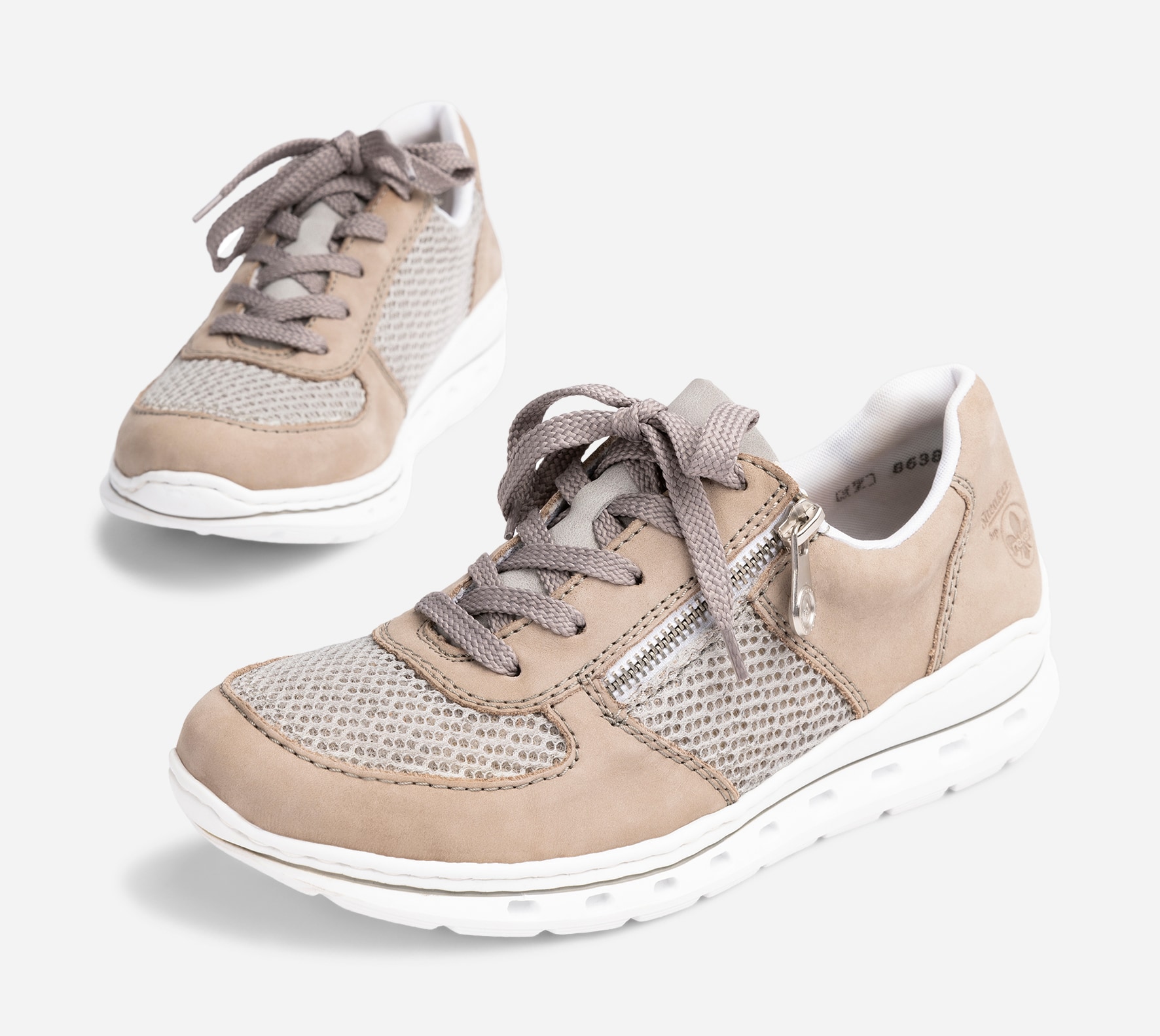 RIEKER, Sneakers Beige