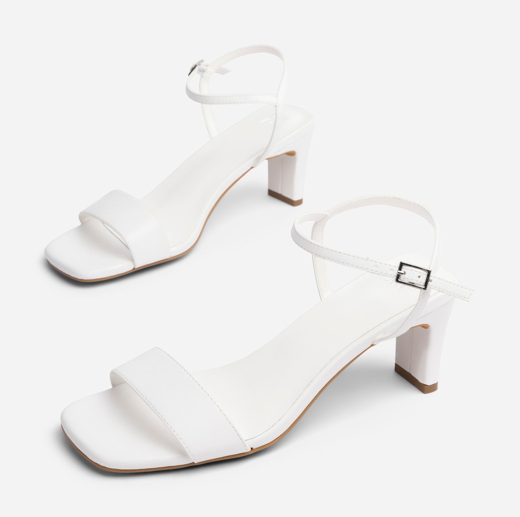 XIT, Sandalett med reimer Hvit