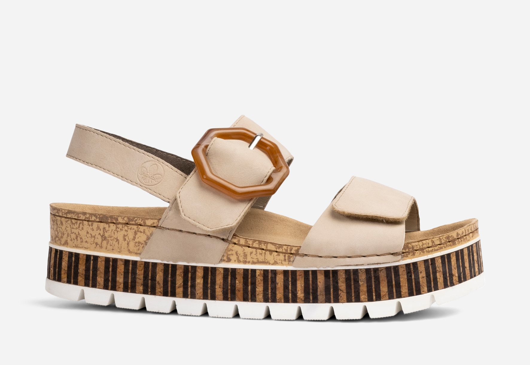 RIEKER, Sandal Beige