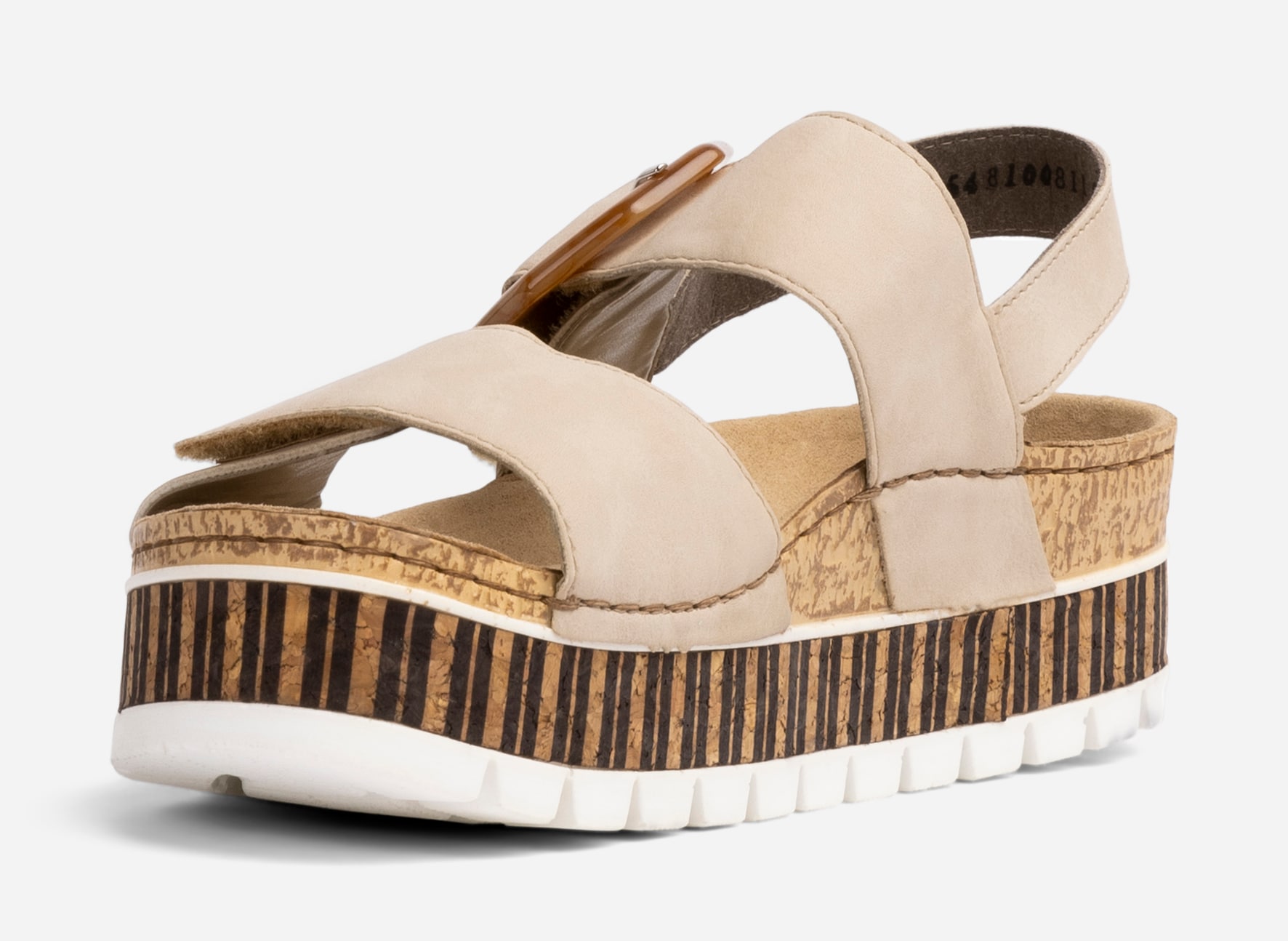RIEKER, Sandal Beige