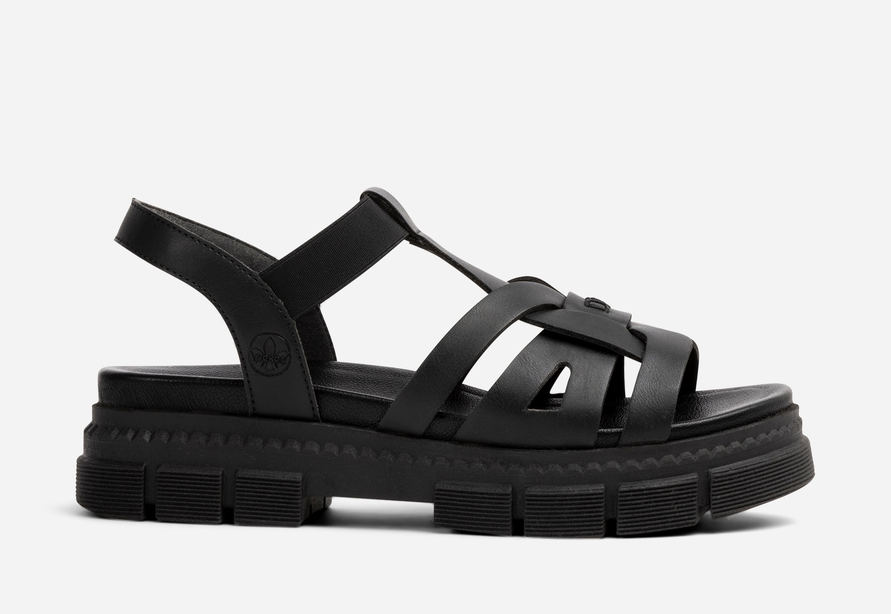 RIEKER, Sandal Sort