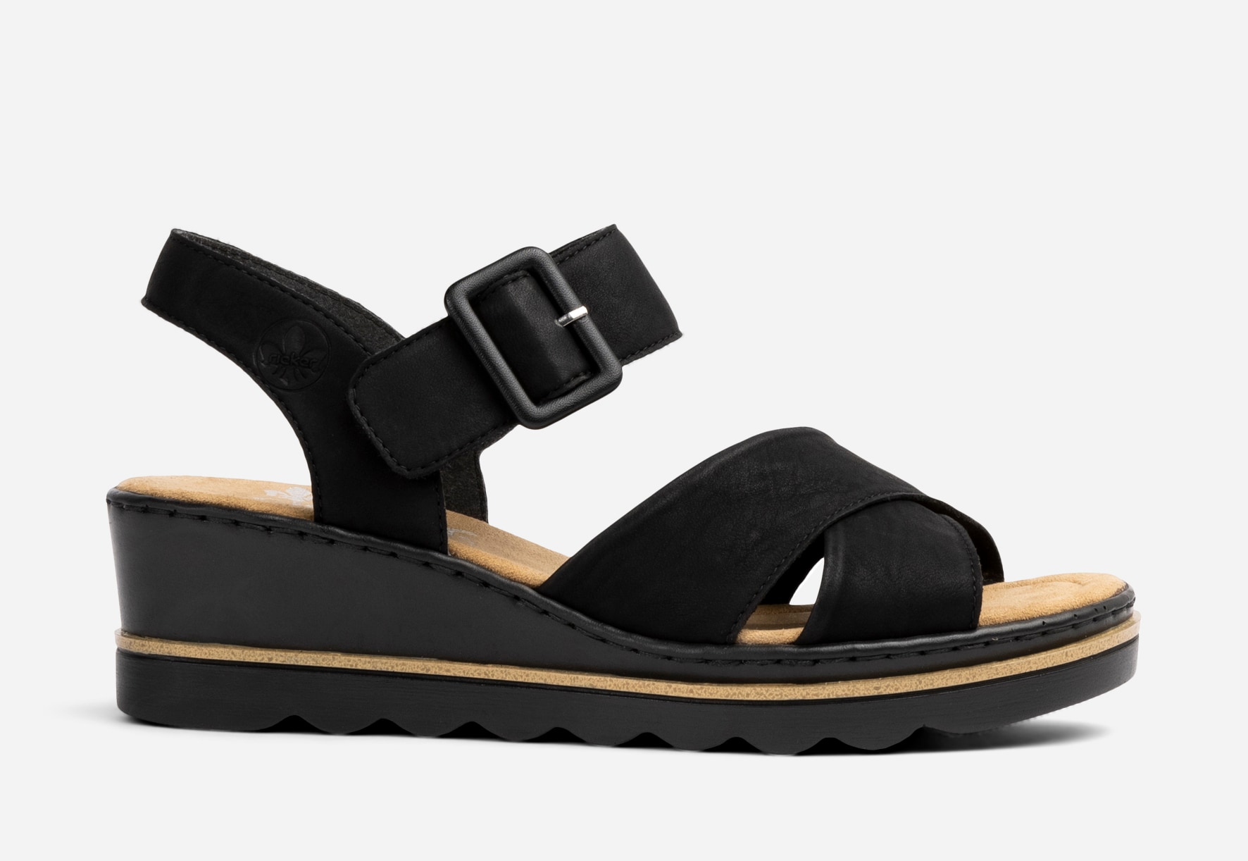 RIEKER, Sandalett med reimer undefined