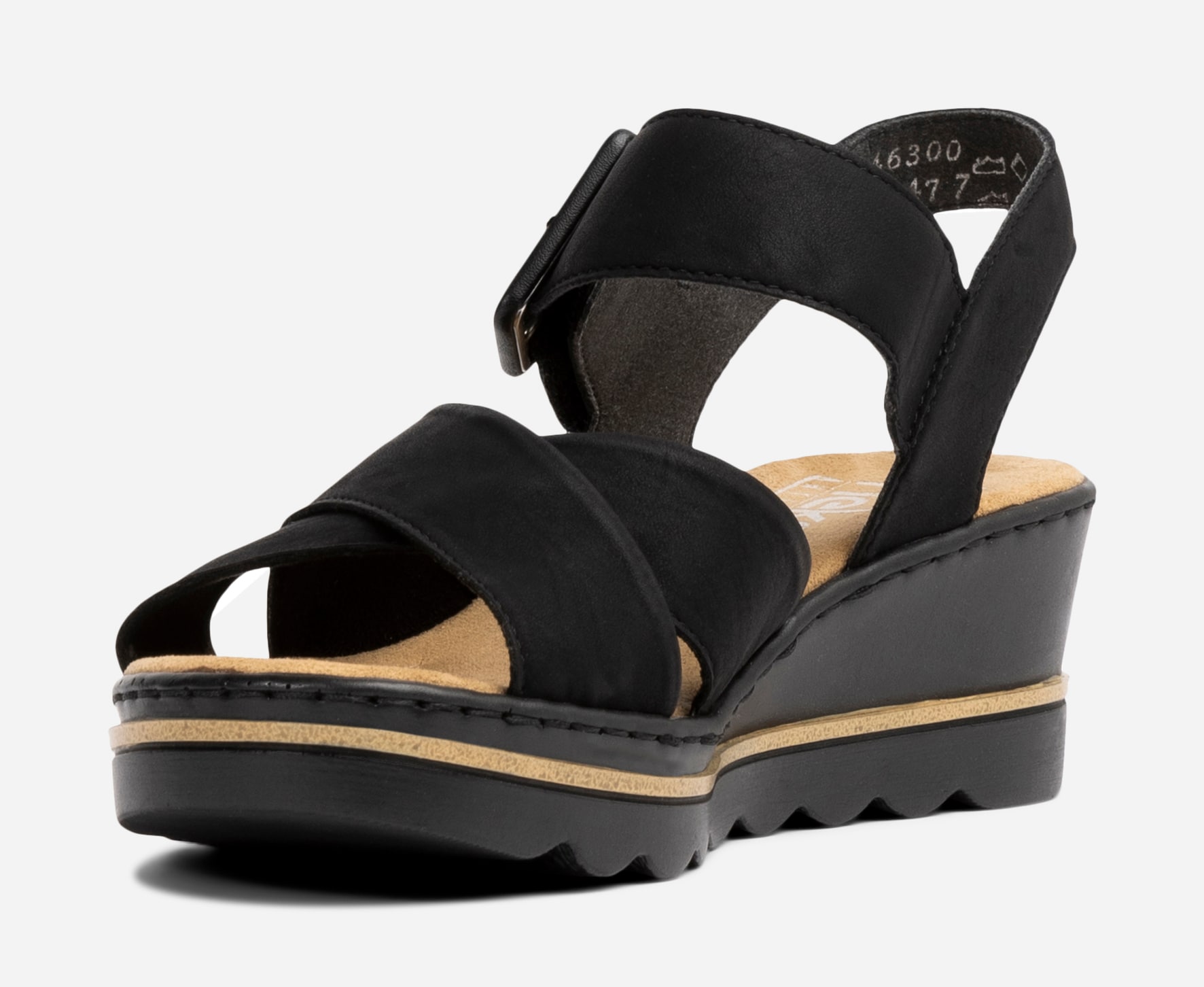 RIEKER, Sandalett med reimer undefined