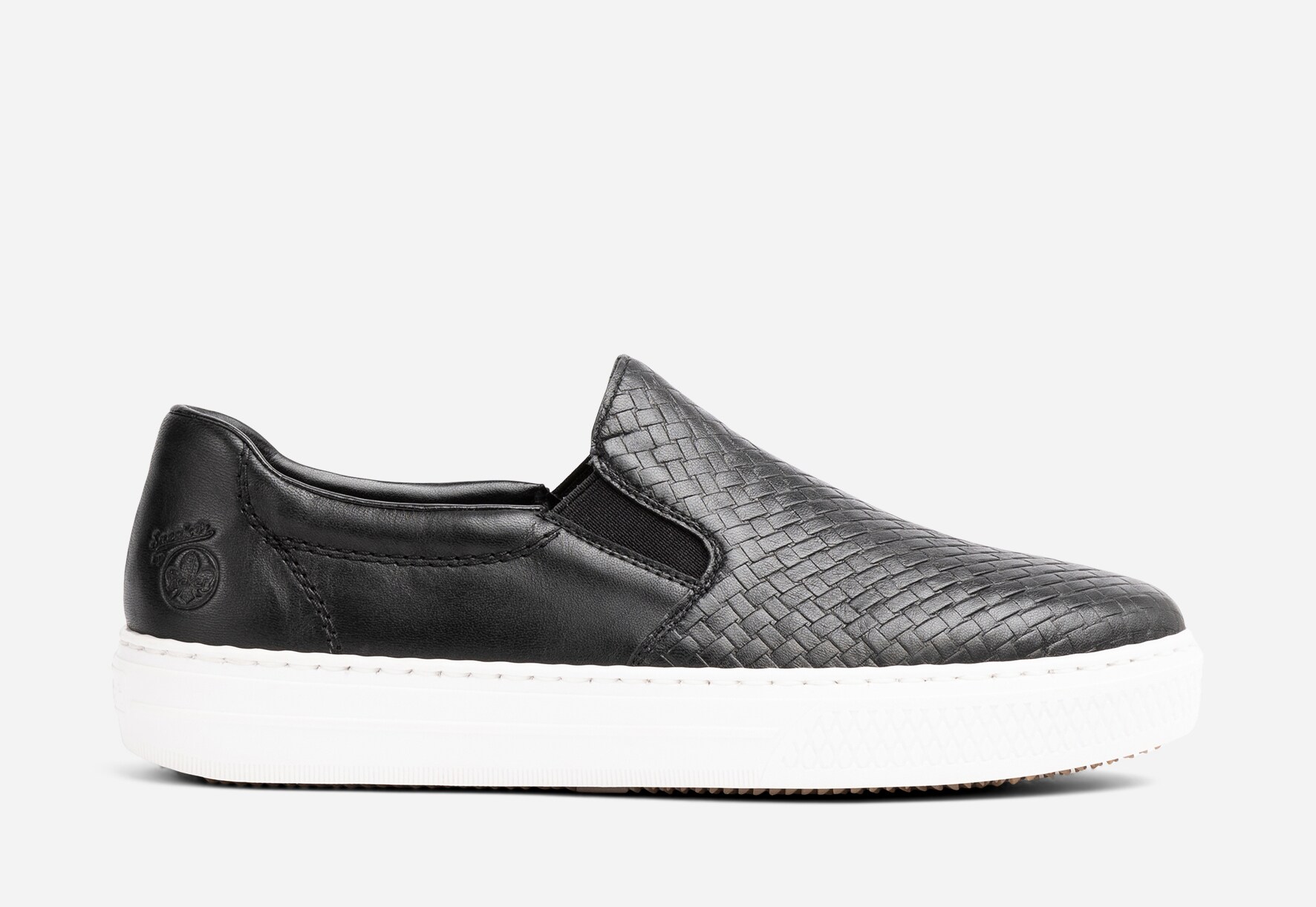 RIEKER, Slip-on sneakers Sort
