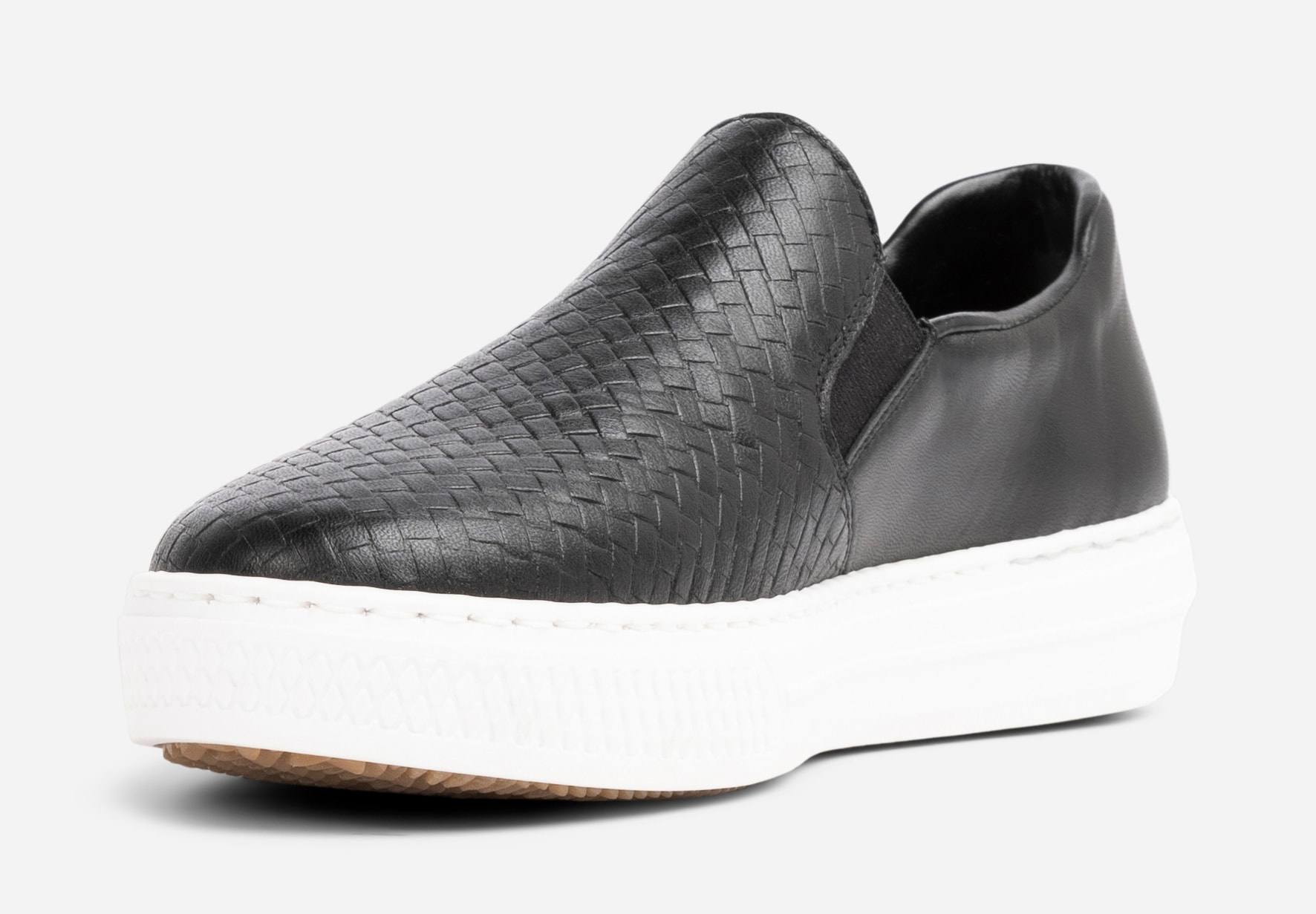 RIEKER, Slip-on sneakers Sort