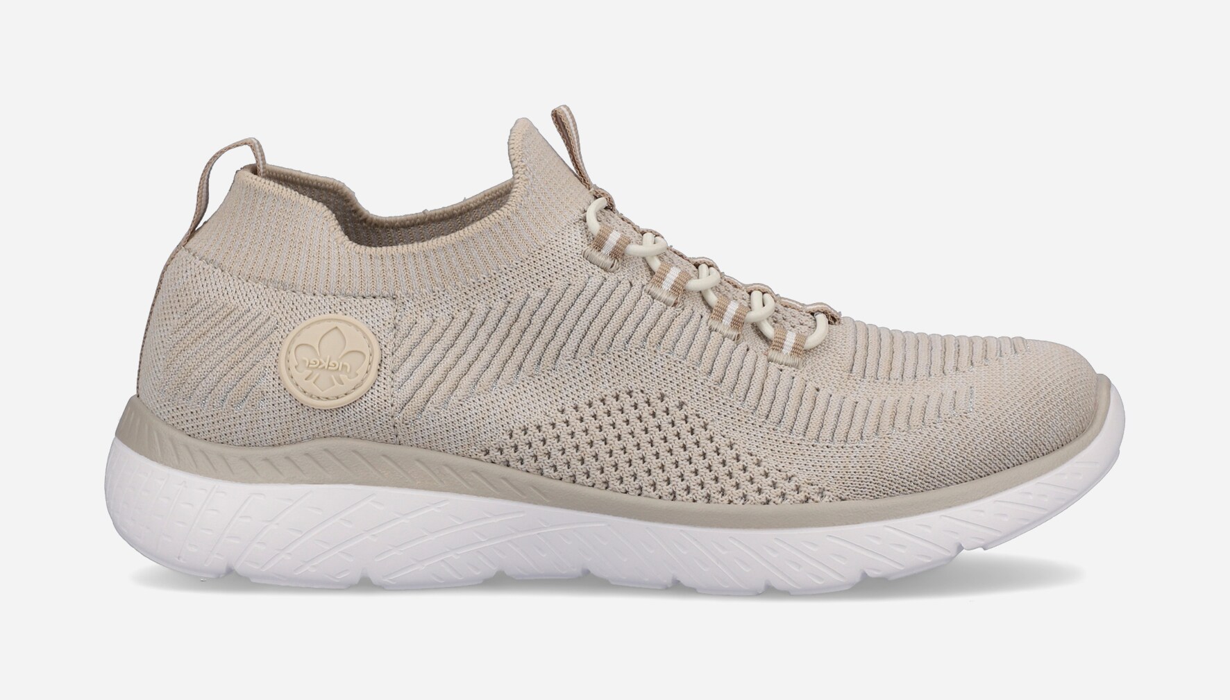 RIEKER, Sock sneakers Beige