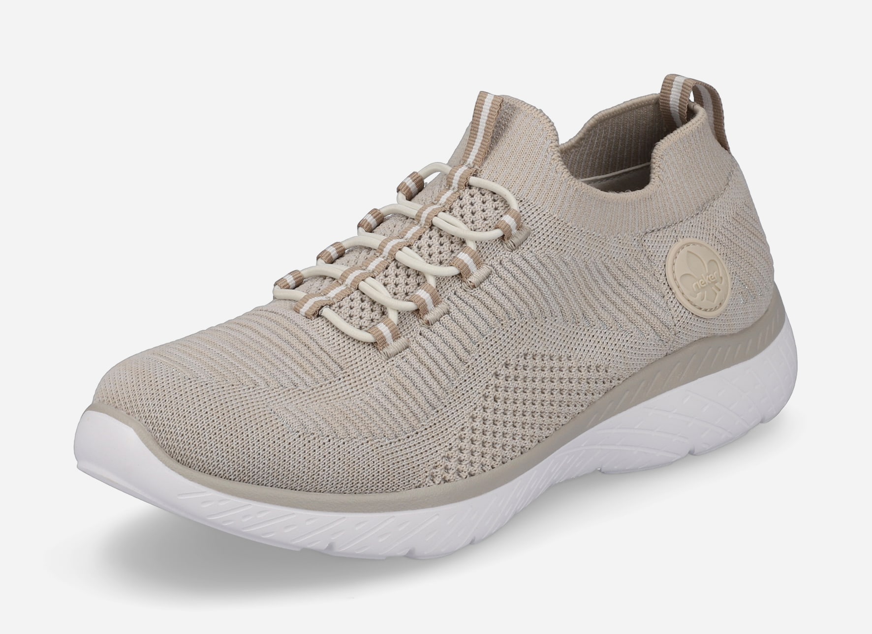 RIEKER, Sock sneakers Beige
