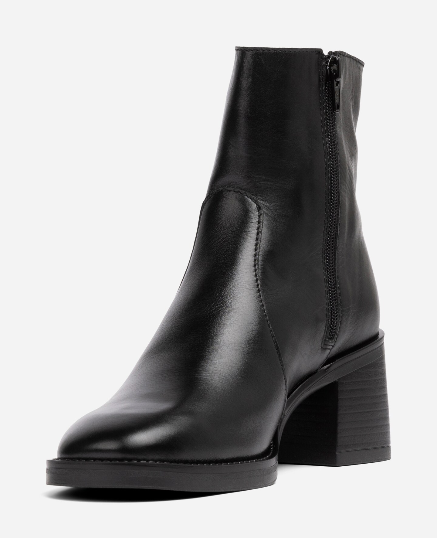 PACE, Boots med glidelås Sort