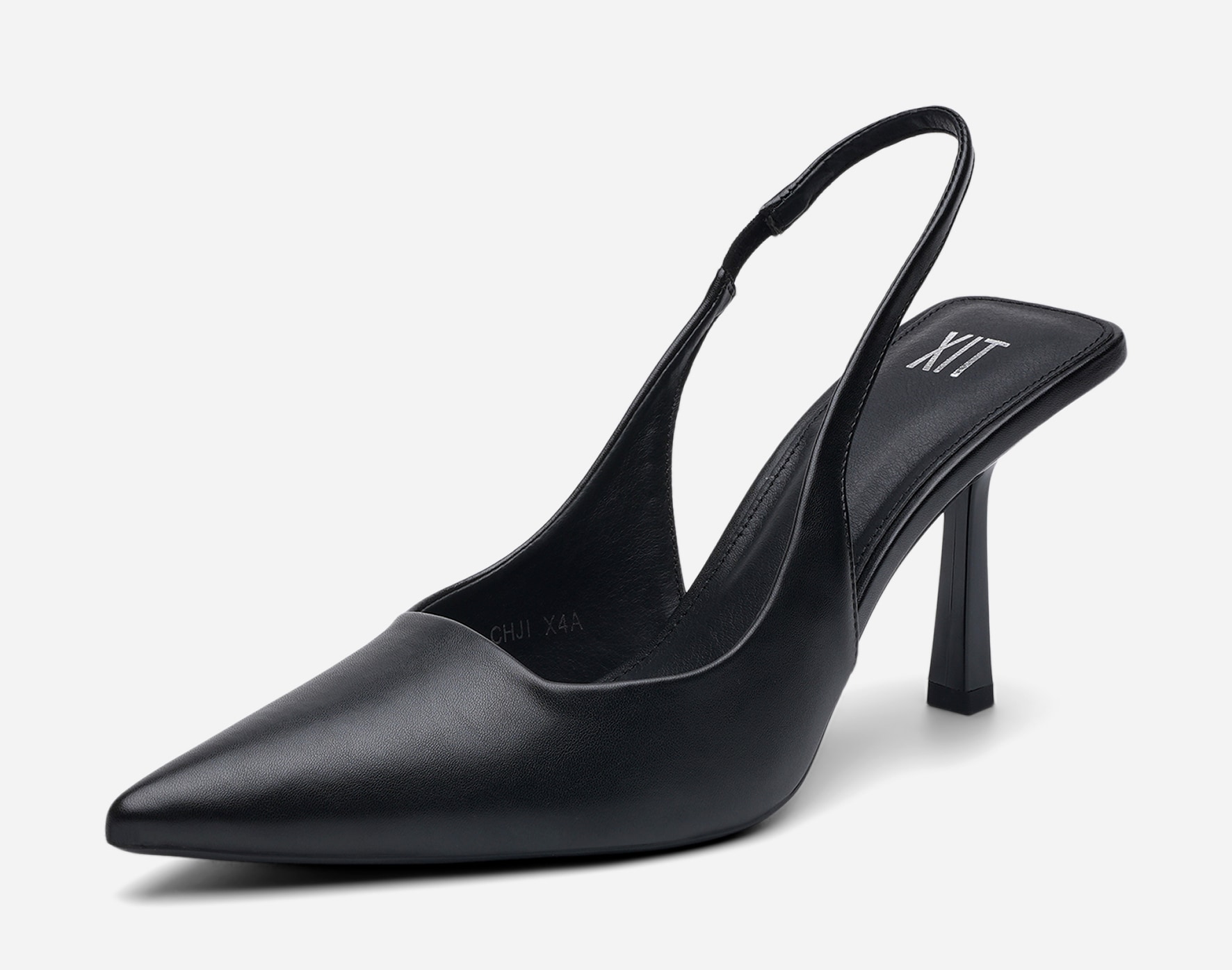 XIT, Pumps med slingback Sort