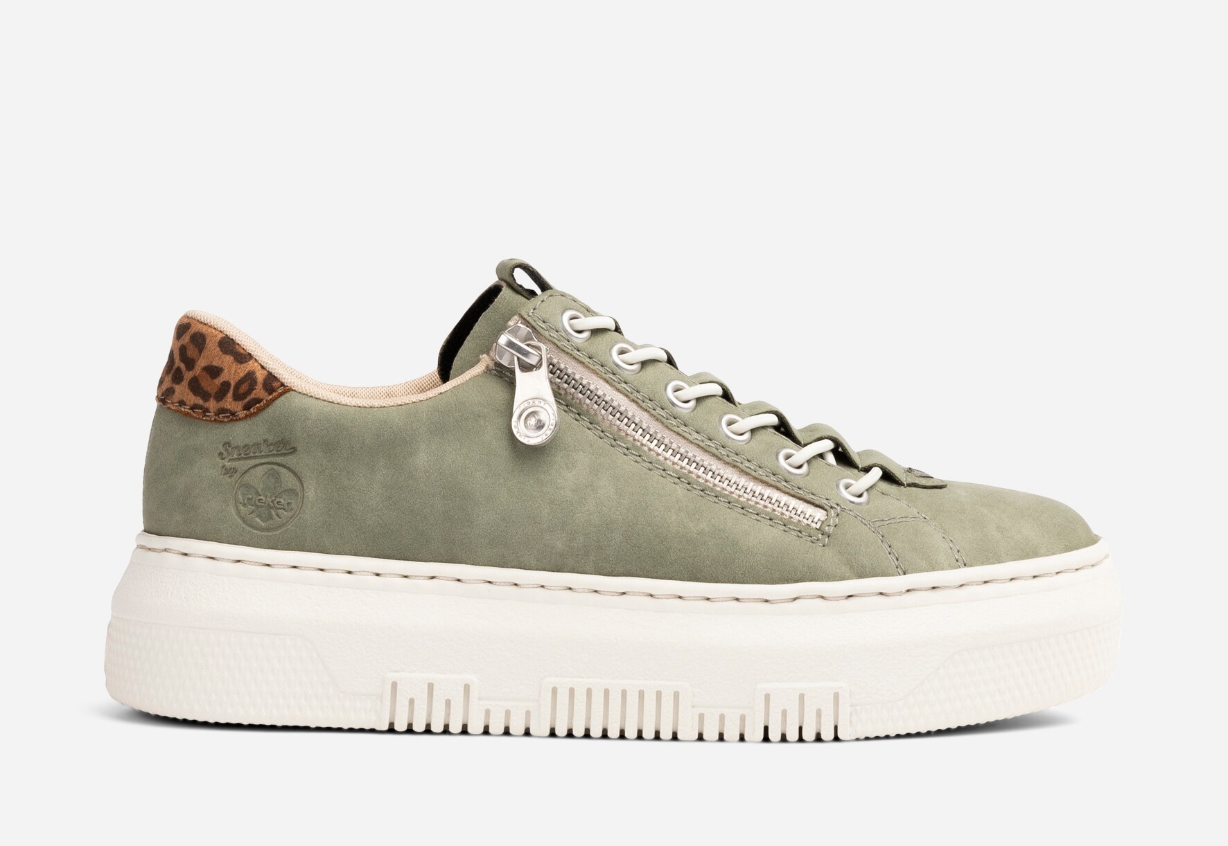RIEKER, Sneakers Grønn