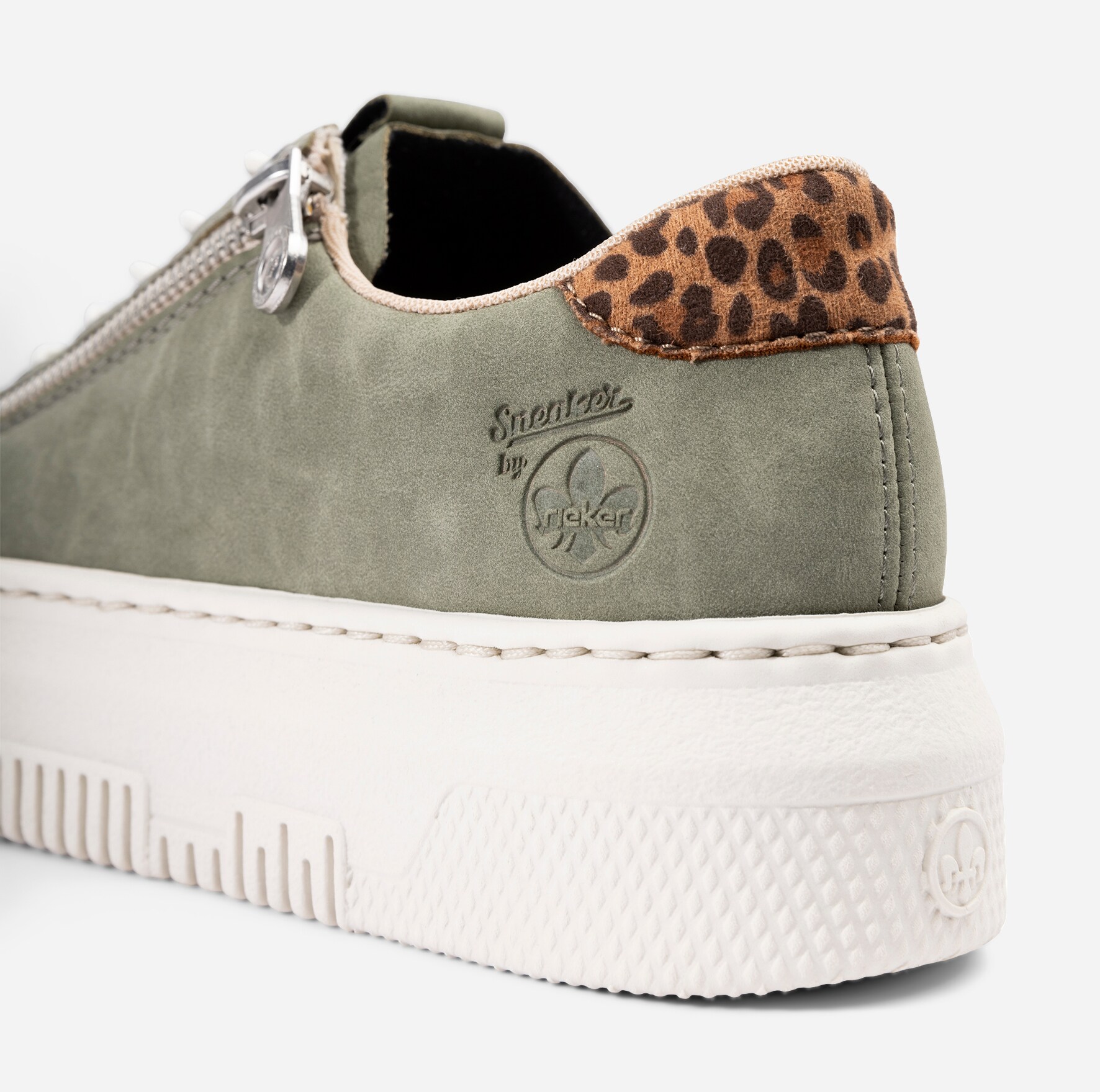 RIEKER, Sneakers Grønn