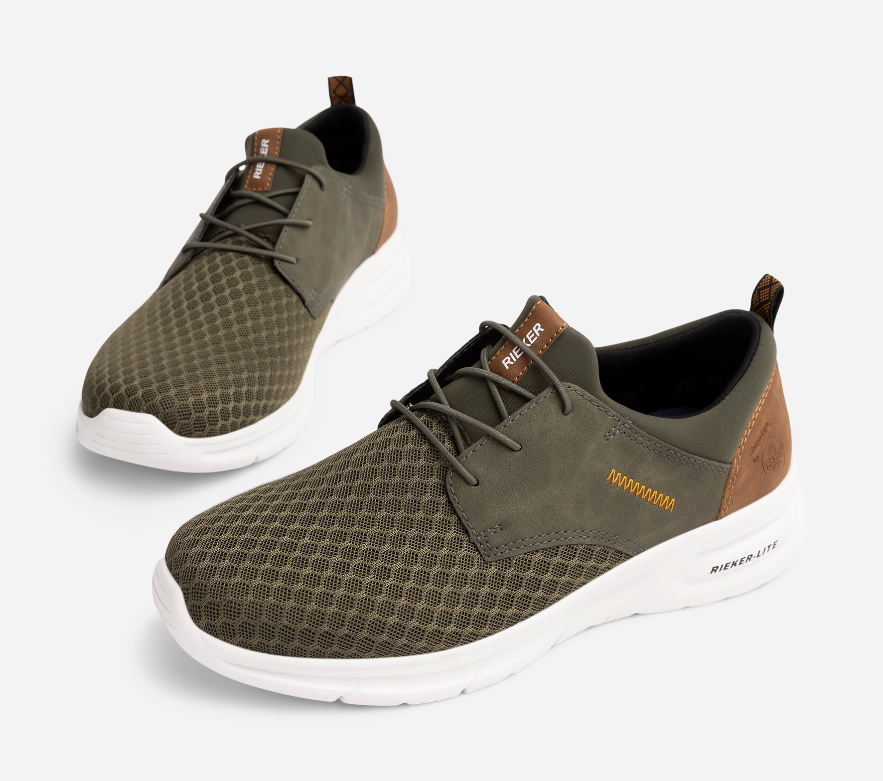 RIEKER, Sneakers Grønn