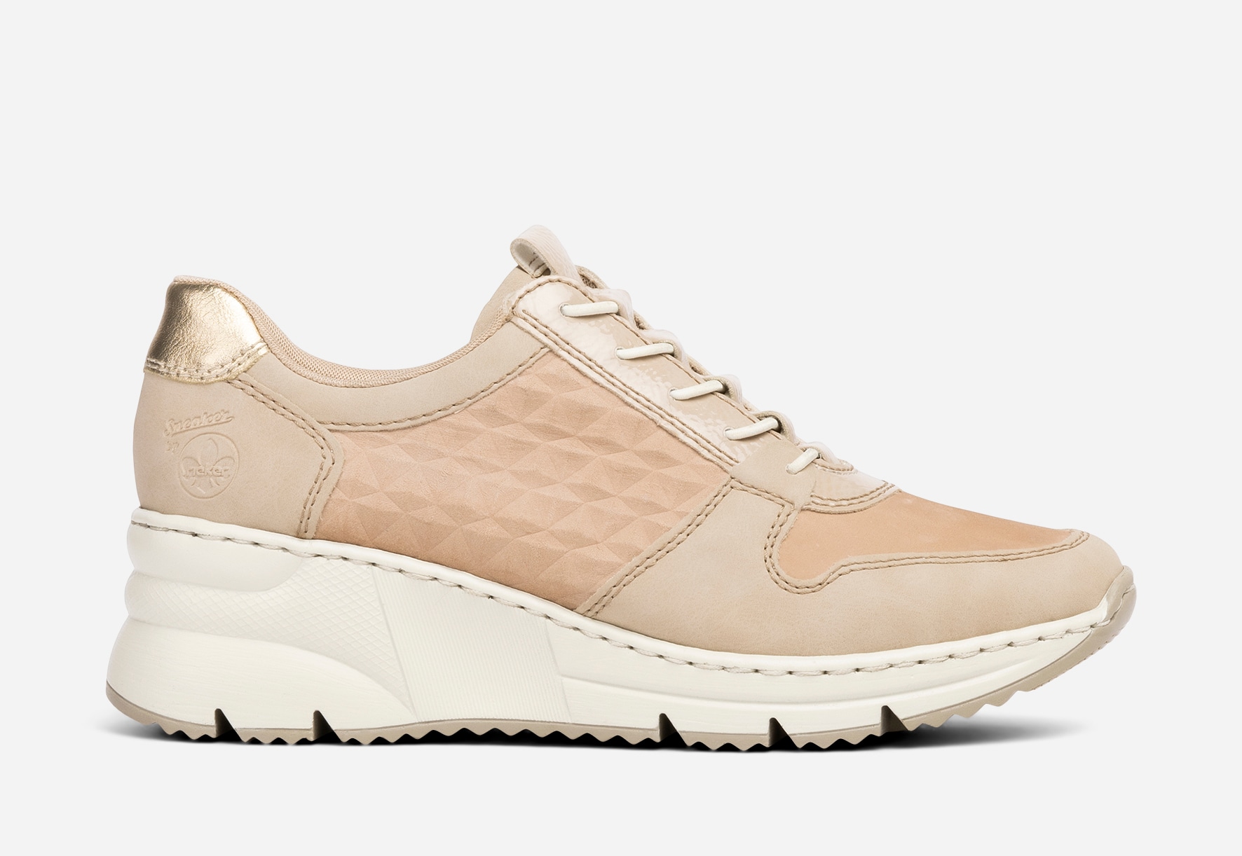 RIEKER, Sneakers Beige