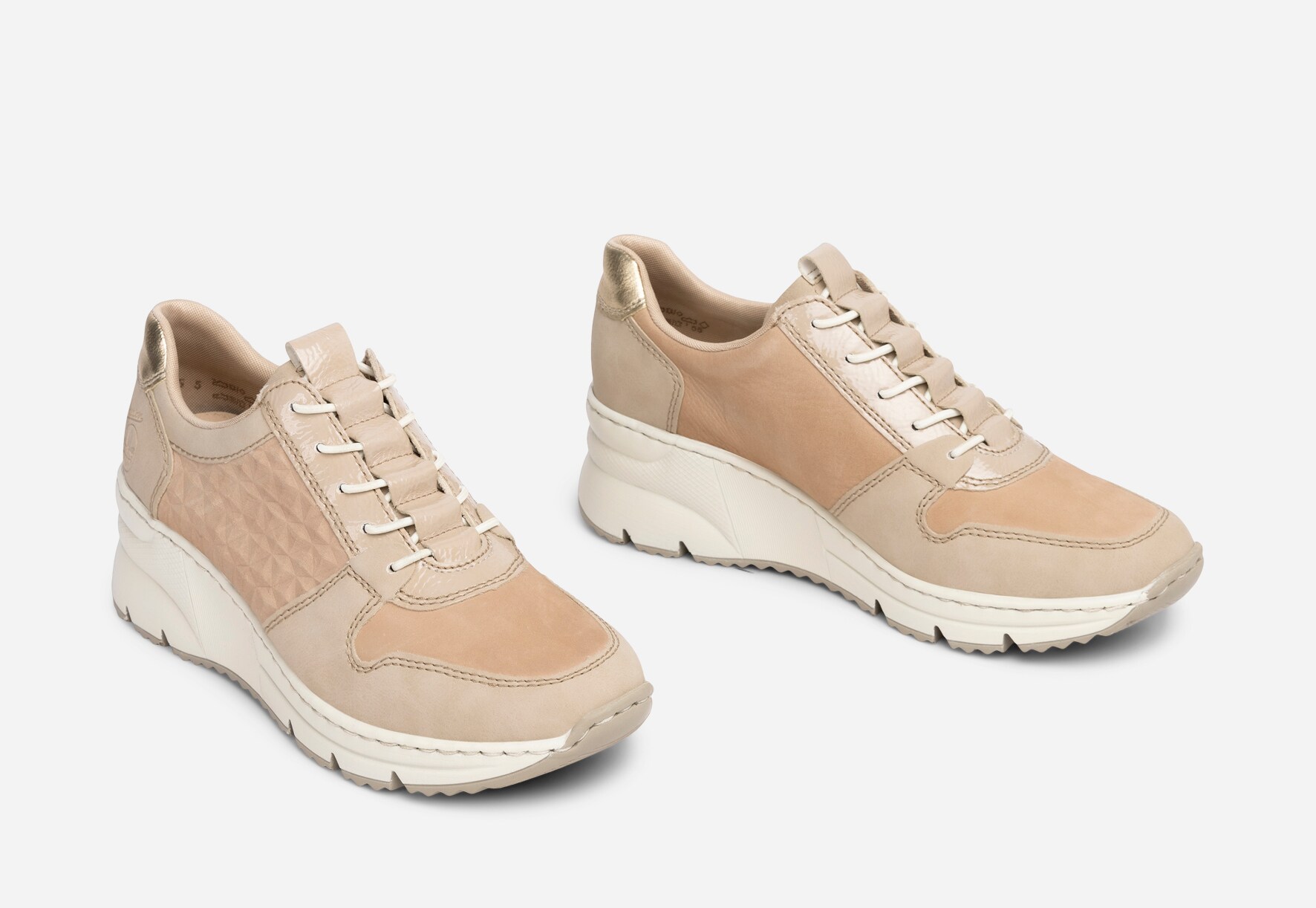 RIEKER, Sneakers Beige