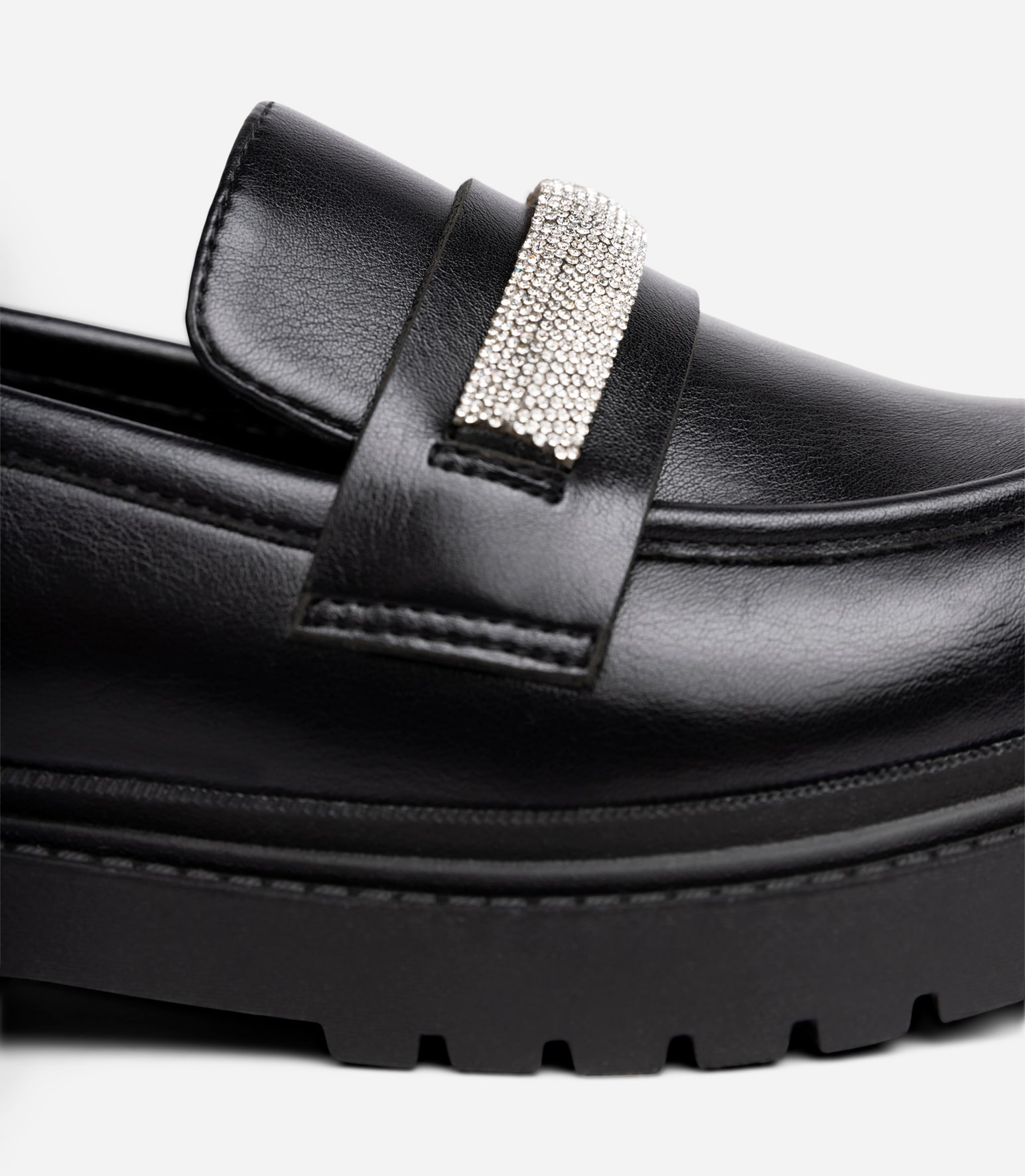 XIT, Loafer med spenne Sort