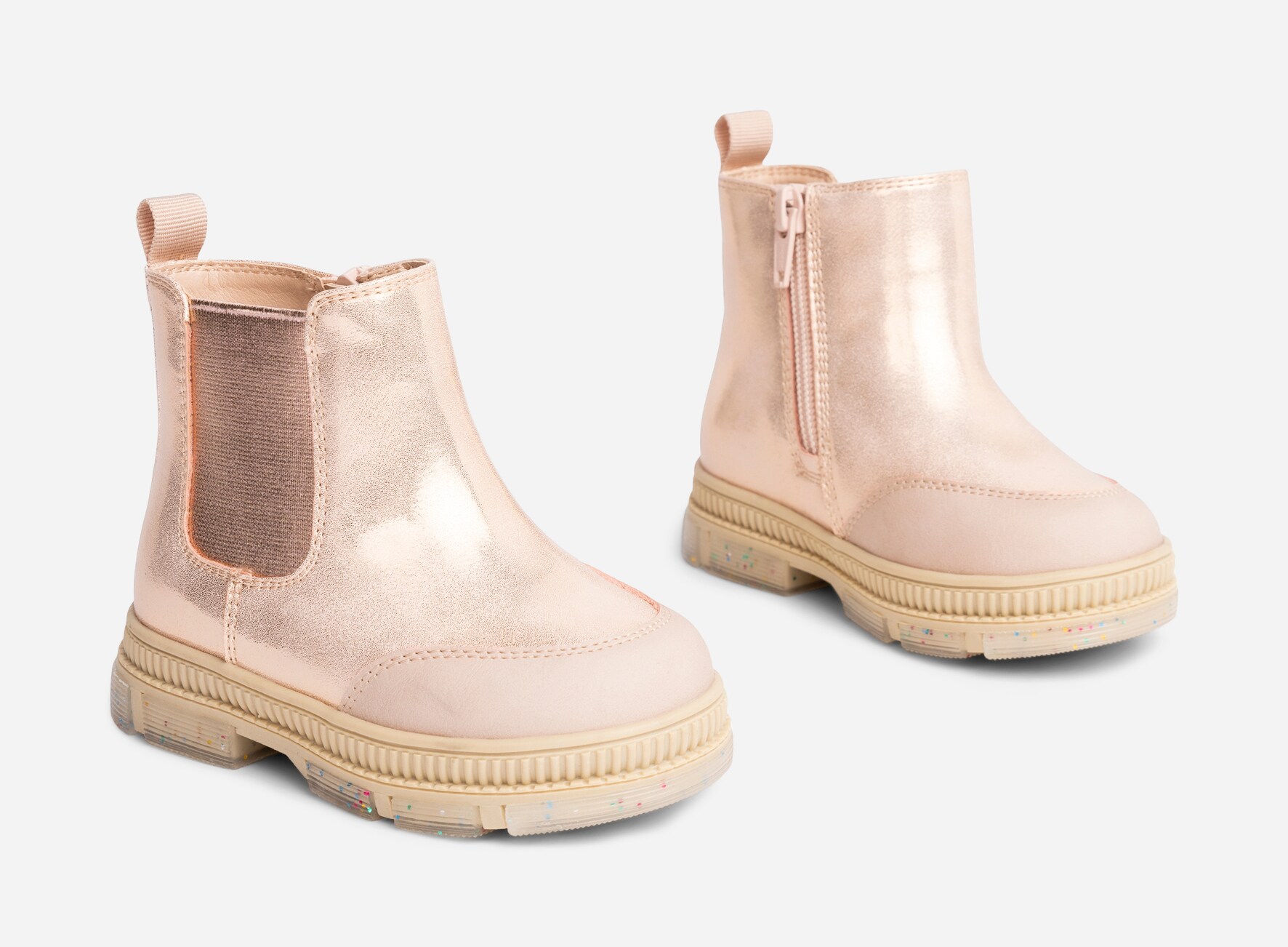 DINSKO, Varmforet chelseaboots Rosa