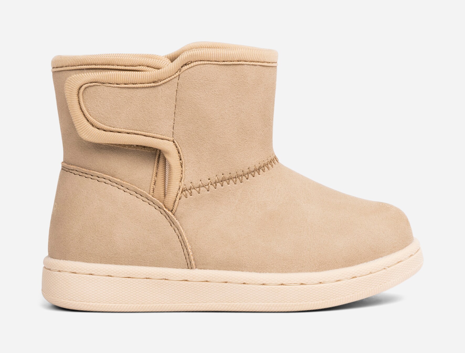 LINEAR, Varmforet boots Beige