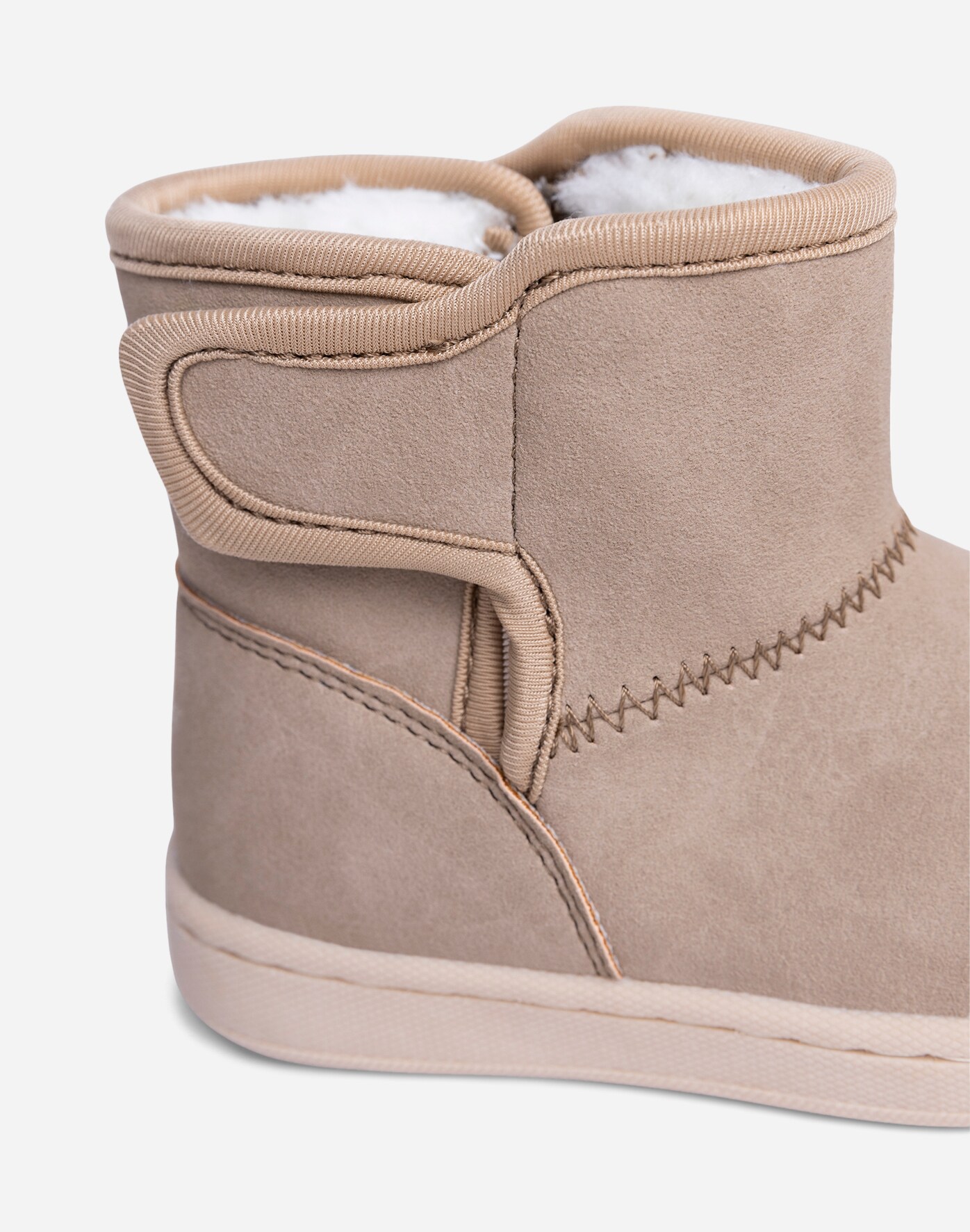 LINEAR, Varmforet boots Beige