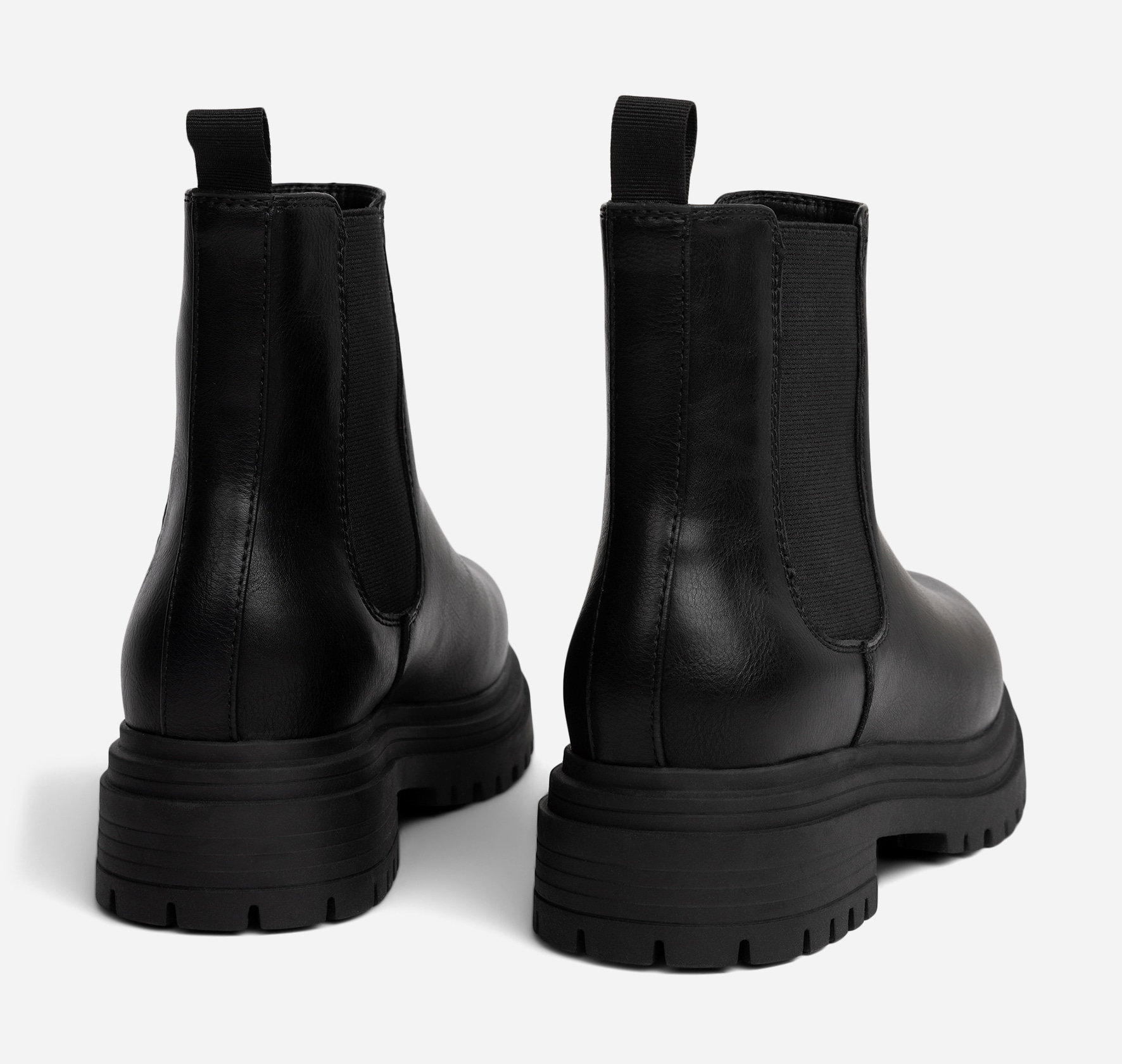 DINSKO, Varmforet chelseaboots Sort