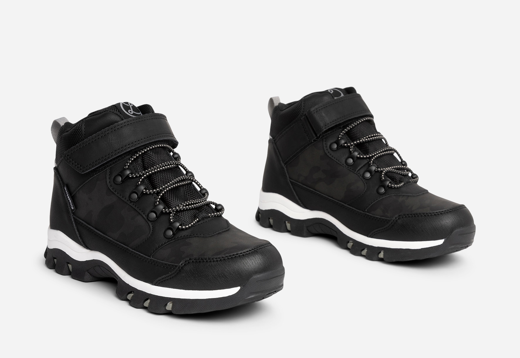 LINEAR, Varmforet skolett waterproof Sort