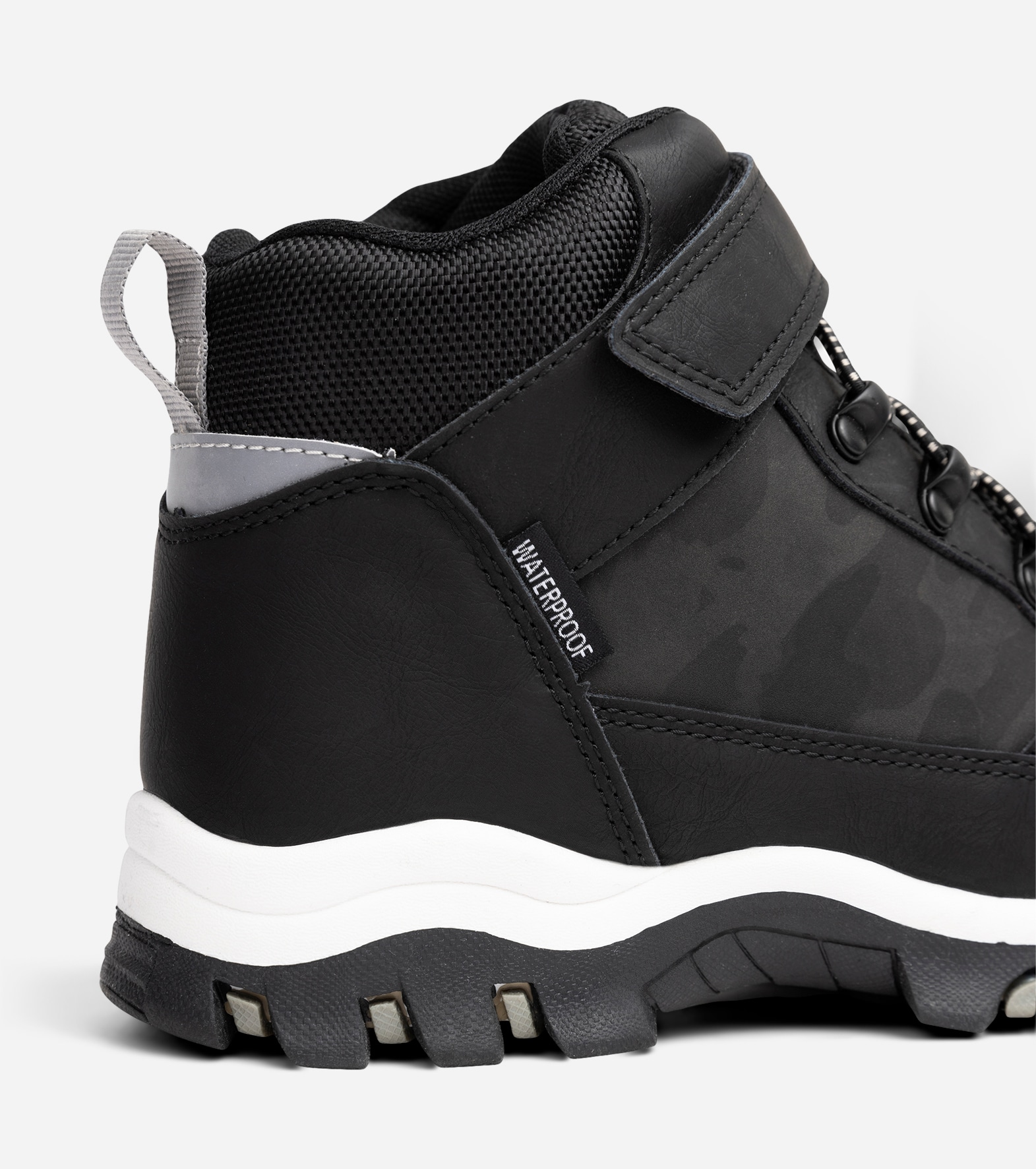 LINEAR, Varmforet skolett waterproof Sort