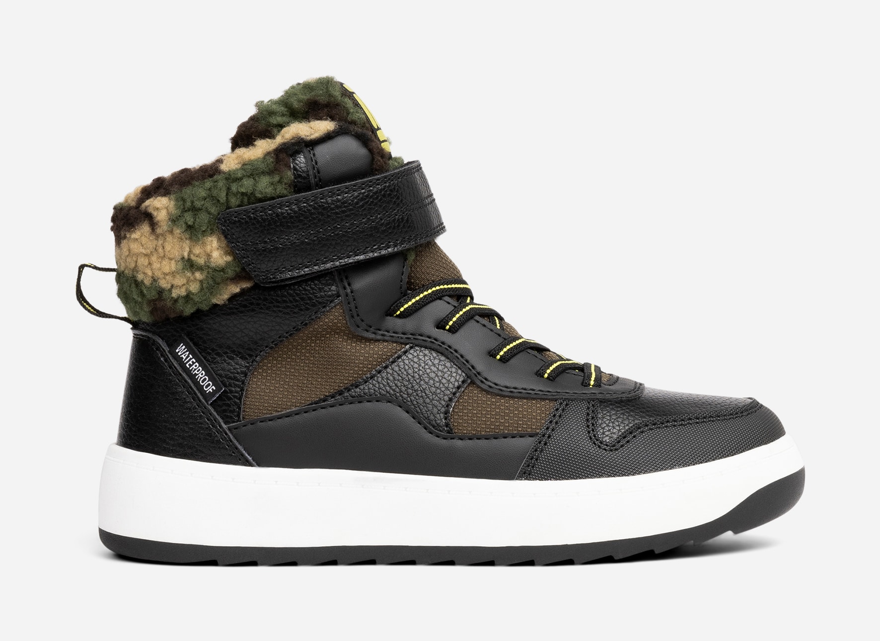 LINEAR, Varmforet skolett waterproof Sort