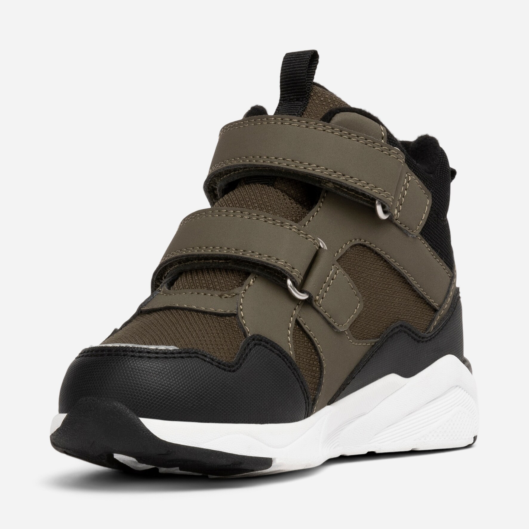 LINEAR, Fleeceforet høy sneakers waterproof Grønn