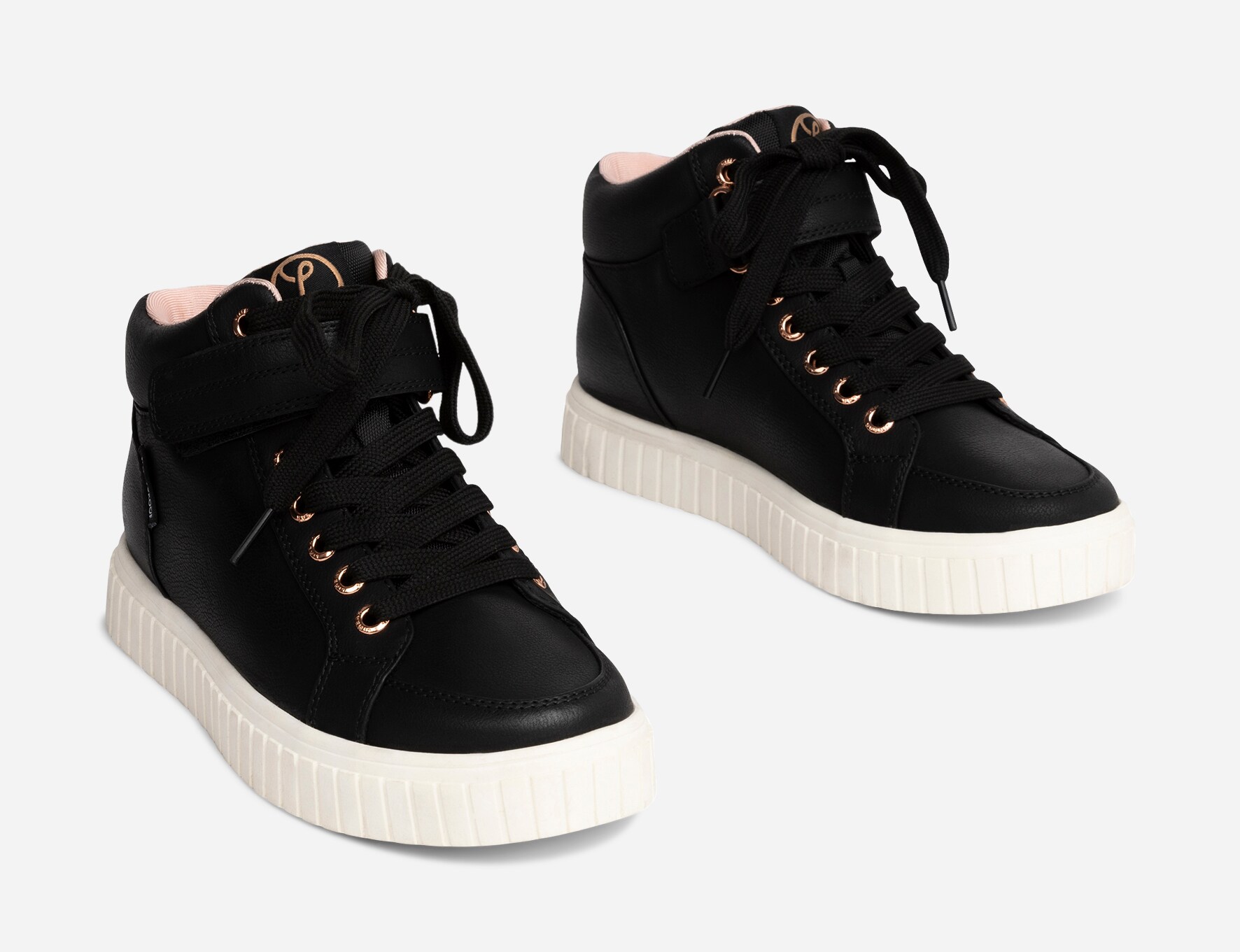 LINEAR, Høye sneakers, waterproof Sort