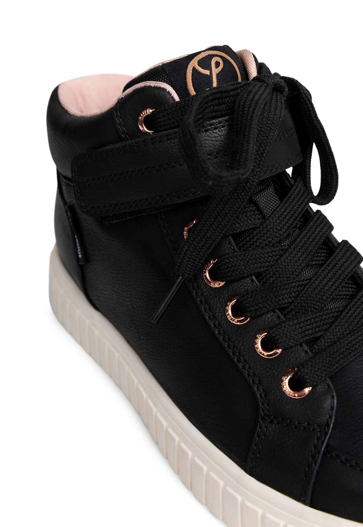 LINEAR, Høye sneakers, waterproof Sort