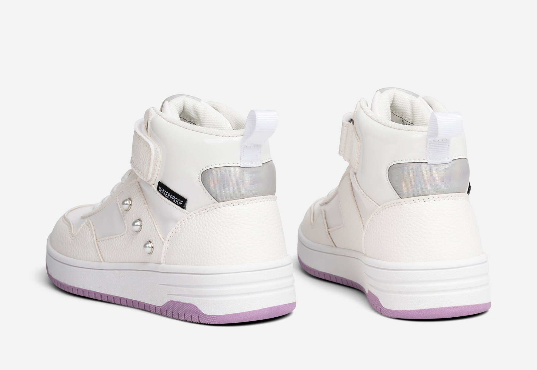 DINSKO, Høye sneakers, waterproof Hvit