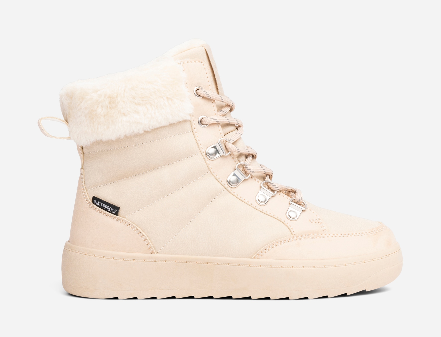 LINEAR, Varmforet skolett waterproof Beige