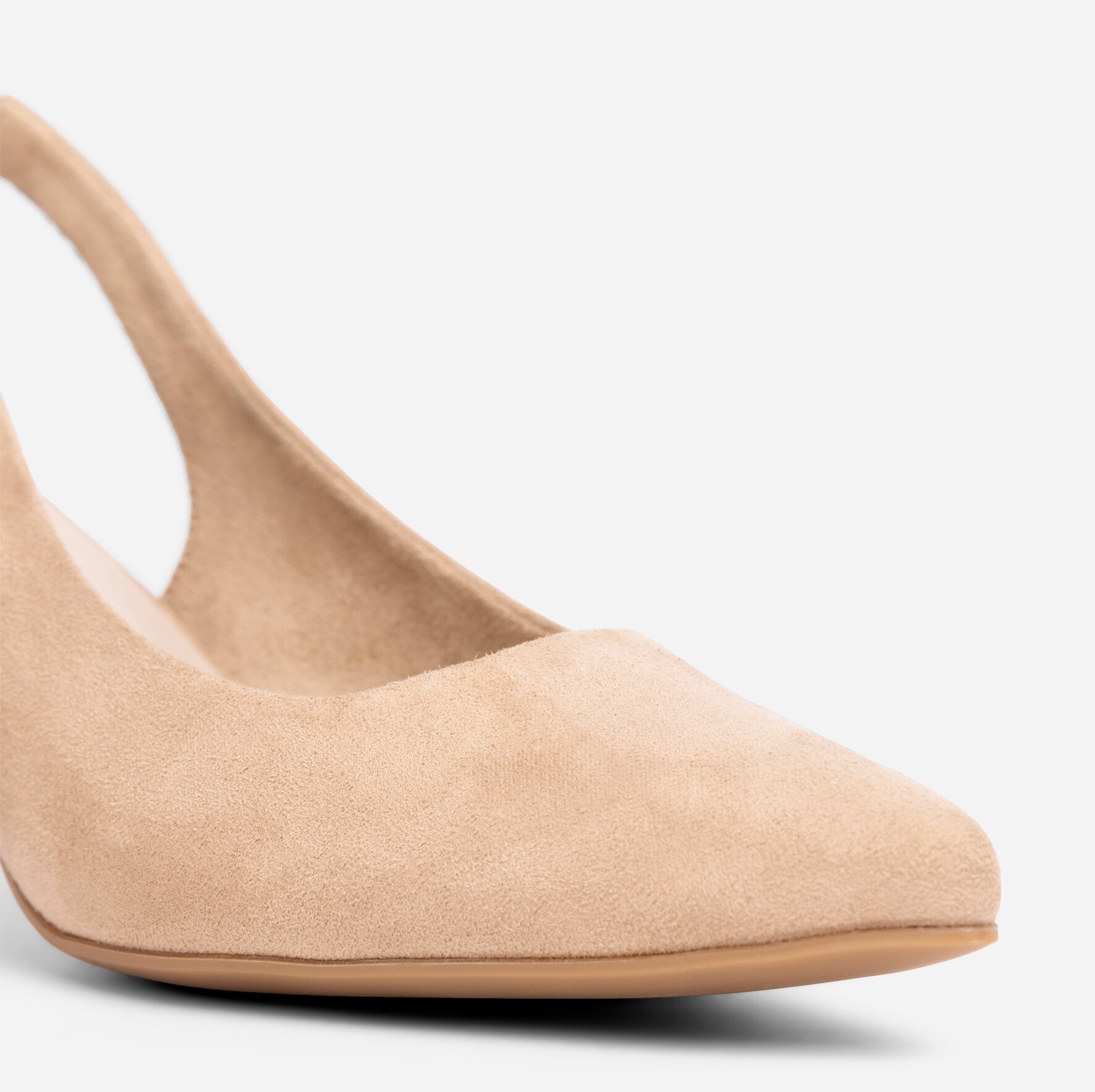 XIT, Pumps med slingback Beige