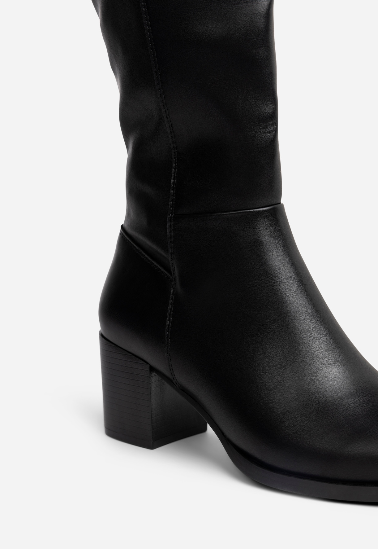 SO ALL, Støvlett med stretchskaft Sort