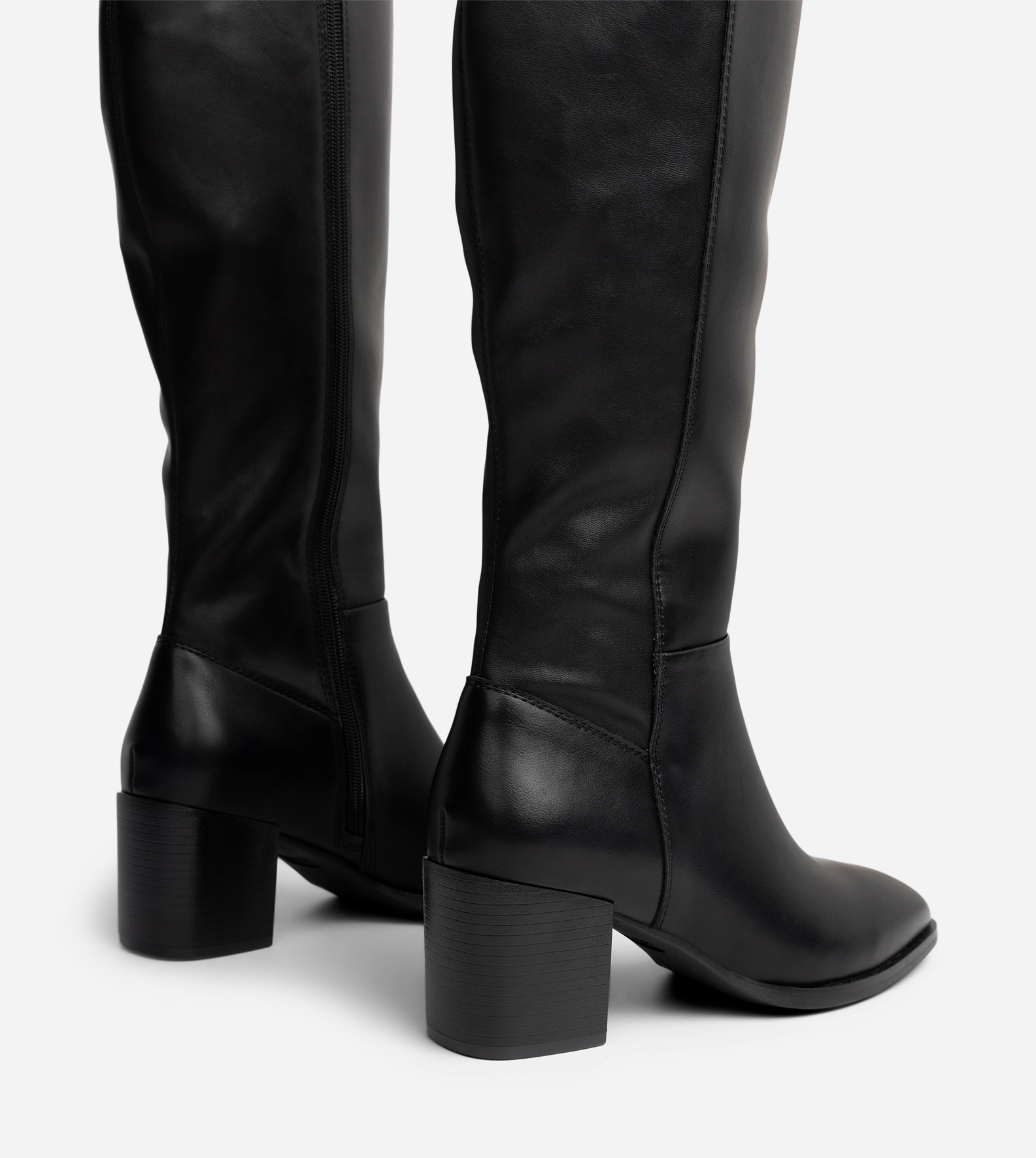 SO ALL, Støvlett med stretchskaft Sort