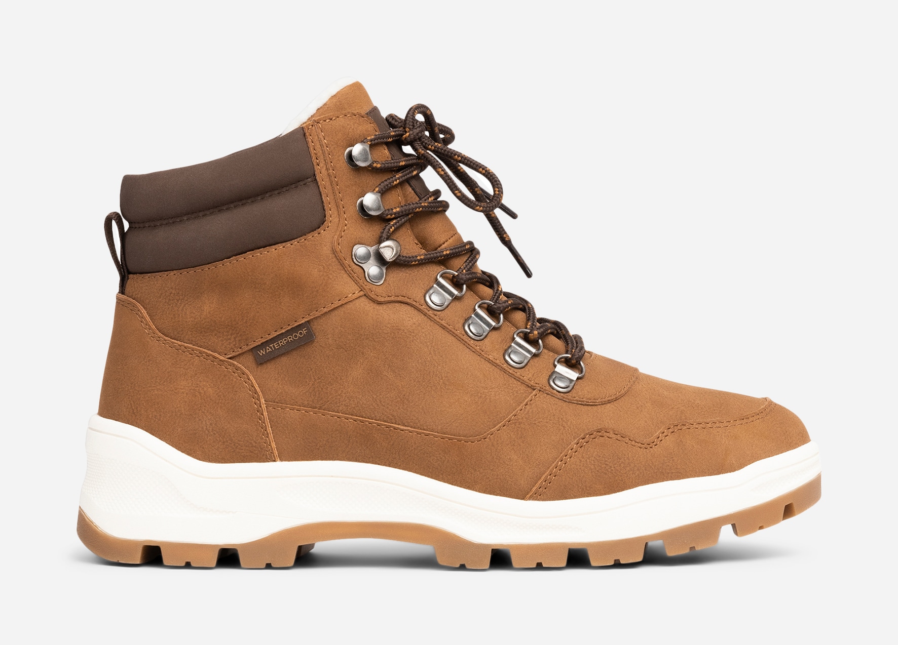 LINEAR, Varmforet skolett waterproof Brun
