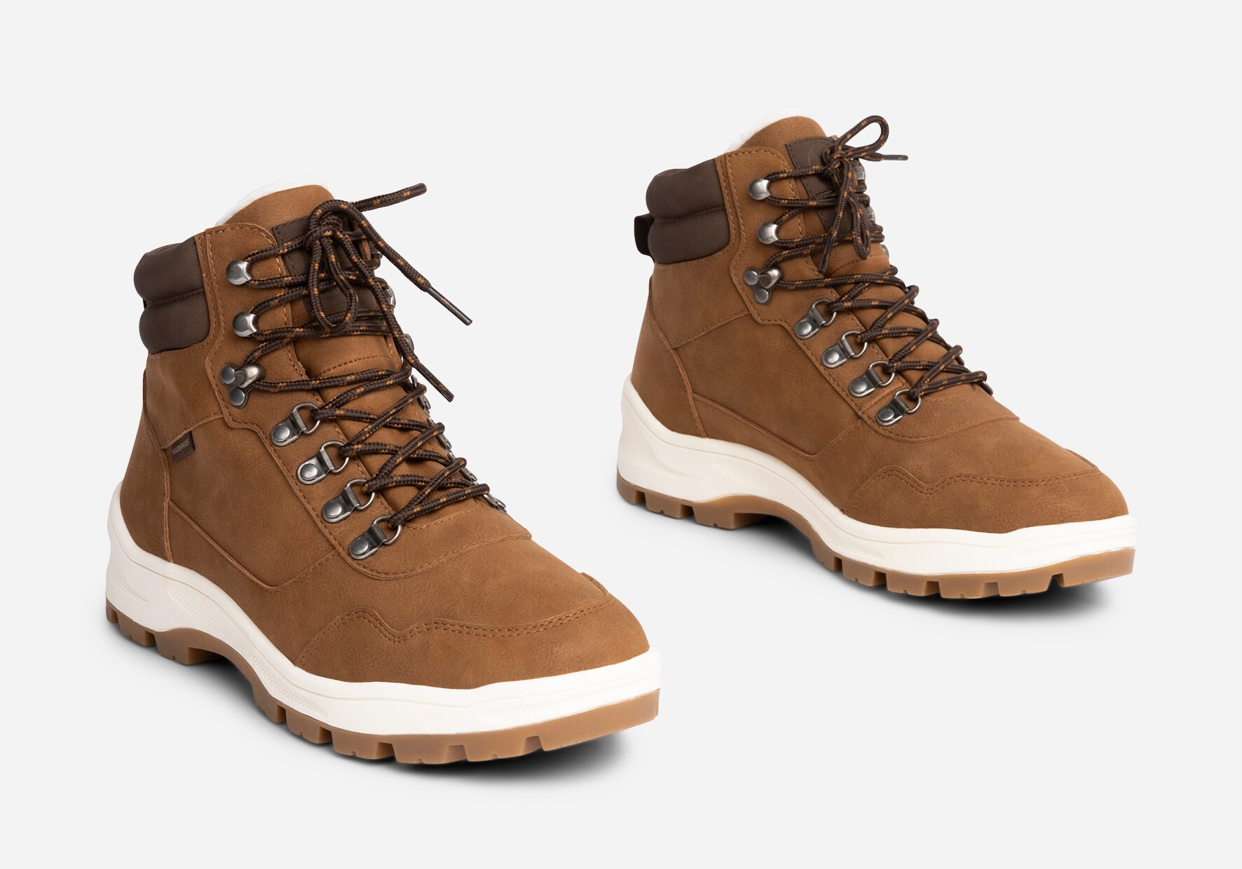 LINEAR, Varmforet skolett waterproof Brun