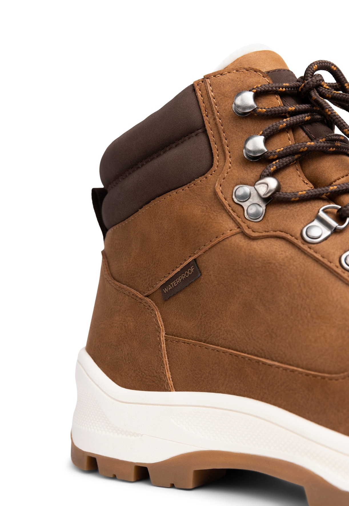 LINEAR, Varmforet skolett waterproof Brun