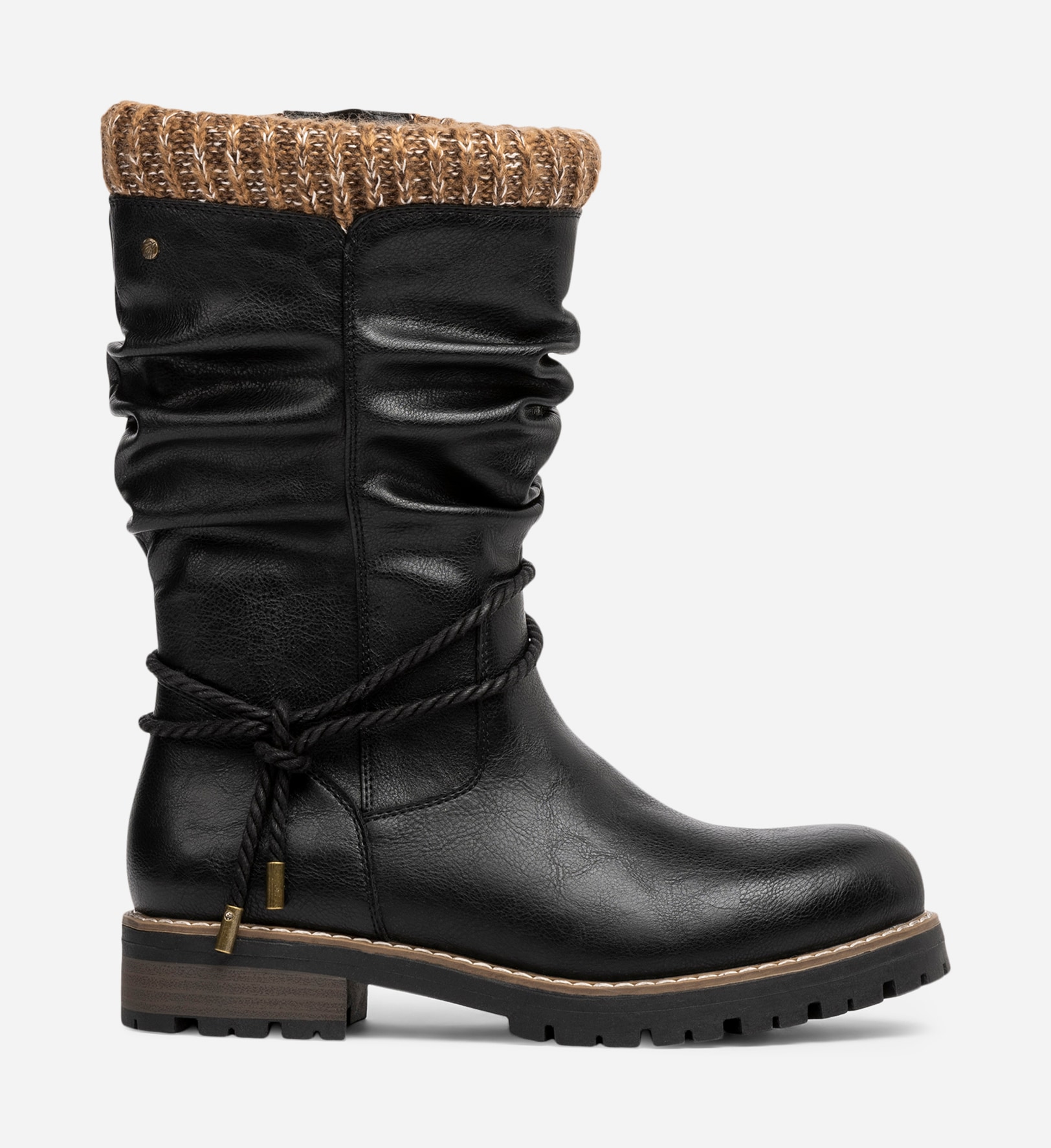 SO ALL, Varmforet støvlett Sort