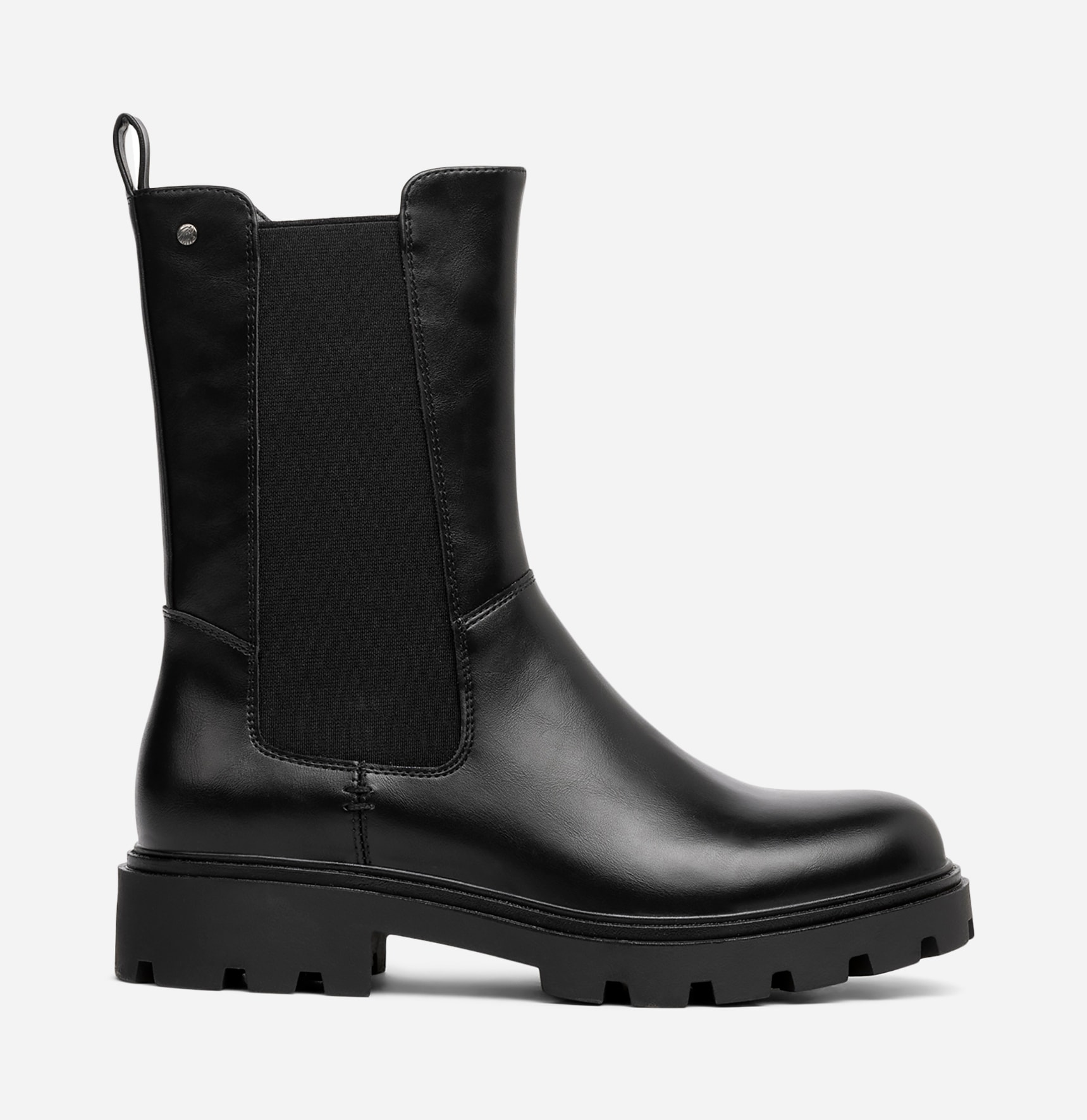 SO ALL, Boots med glidelås Sort