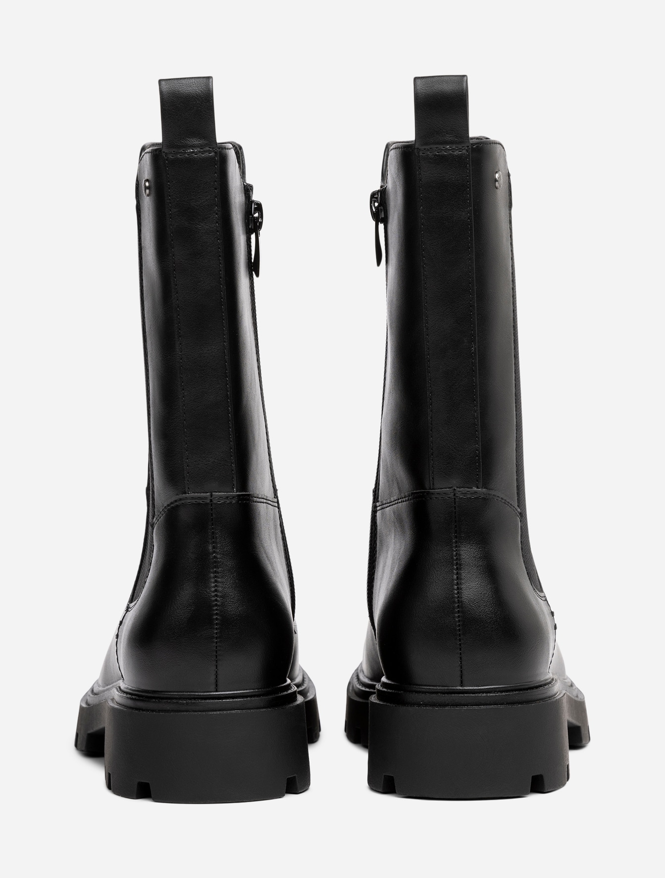 SO ALL, Boots med glidelås Sort